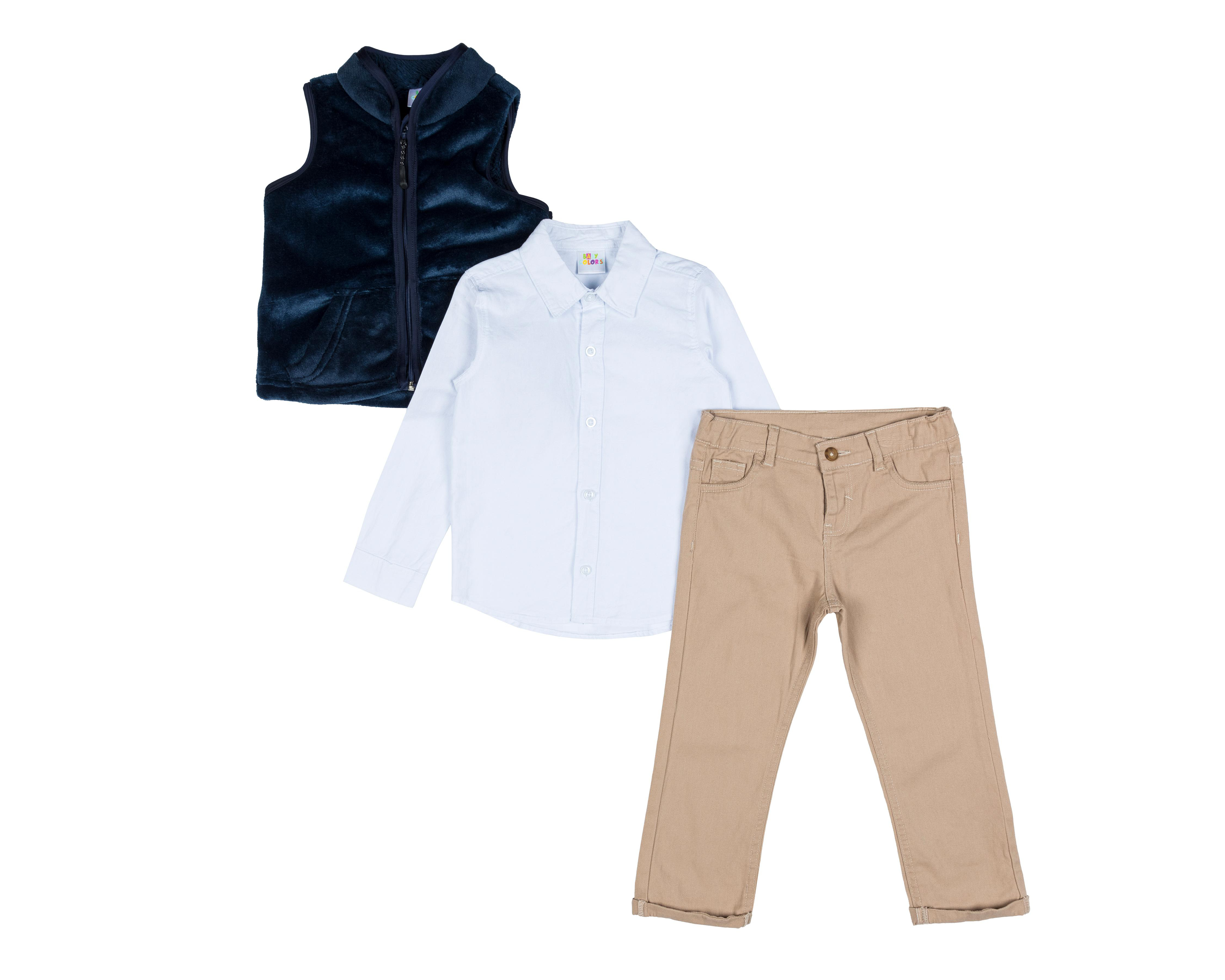 Foto 1 | Conjunto para Bebé Niño Baby Colors 3 Piezas