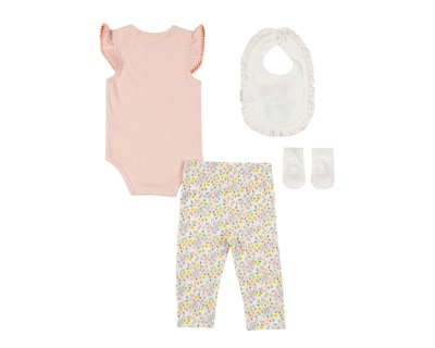 Foto 2 | Conjunto para Bebé Niña Baby Colors 4 Piezas
