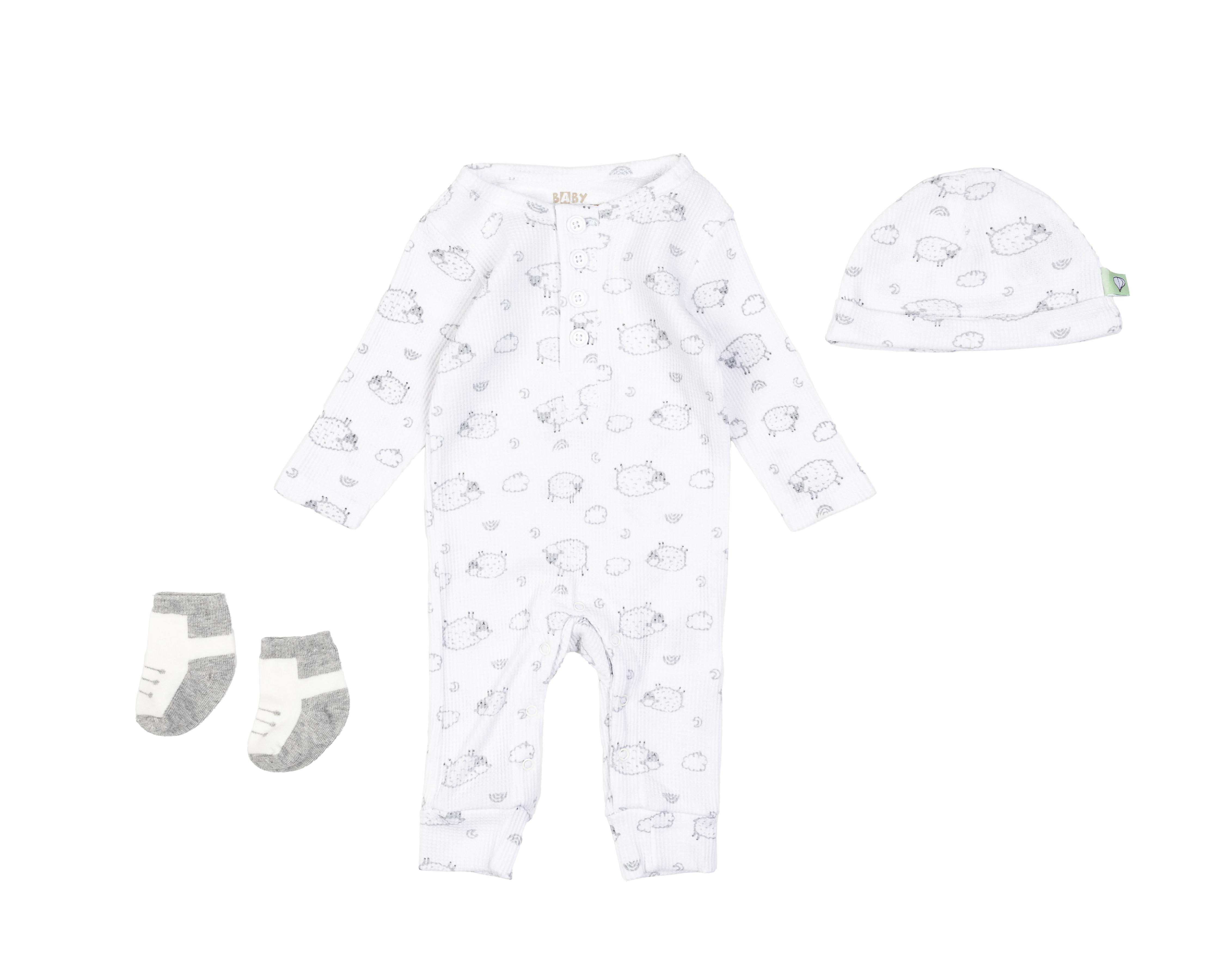 Mameluco para Bebé Niño Baby Colors con Accesorios