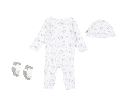 Foto 2 | Mameluco para Bebé Niño Baby Colors con Accesorios