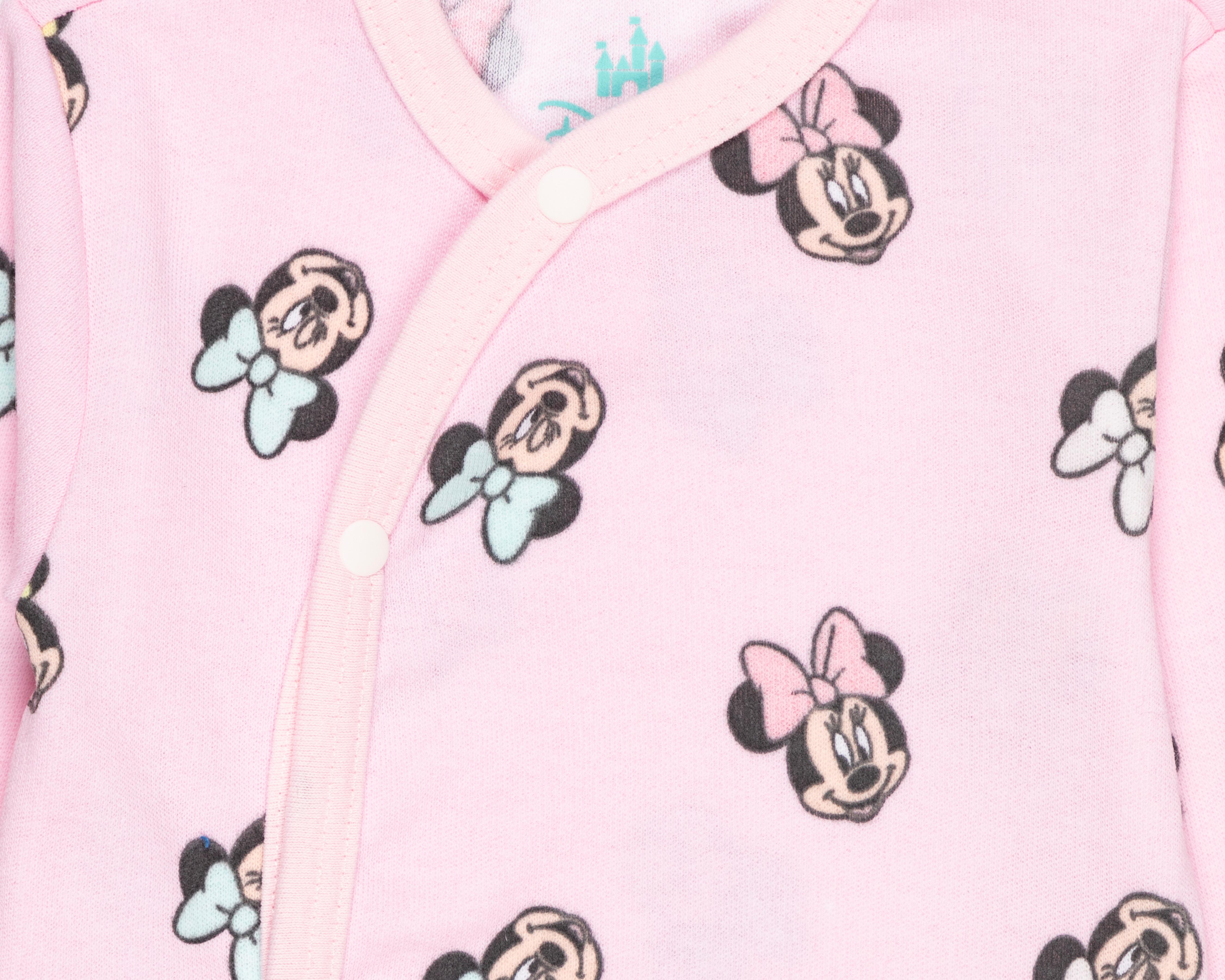 Foto 4 pulgar | Mameluco para Bebé Niña Disney Baby con Estampado