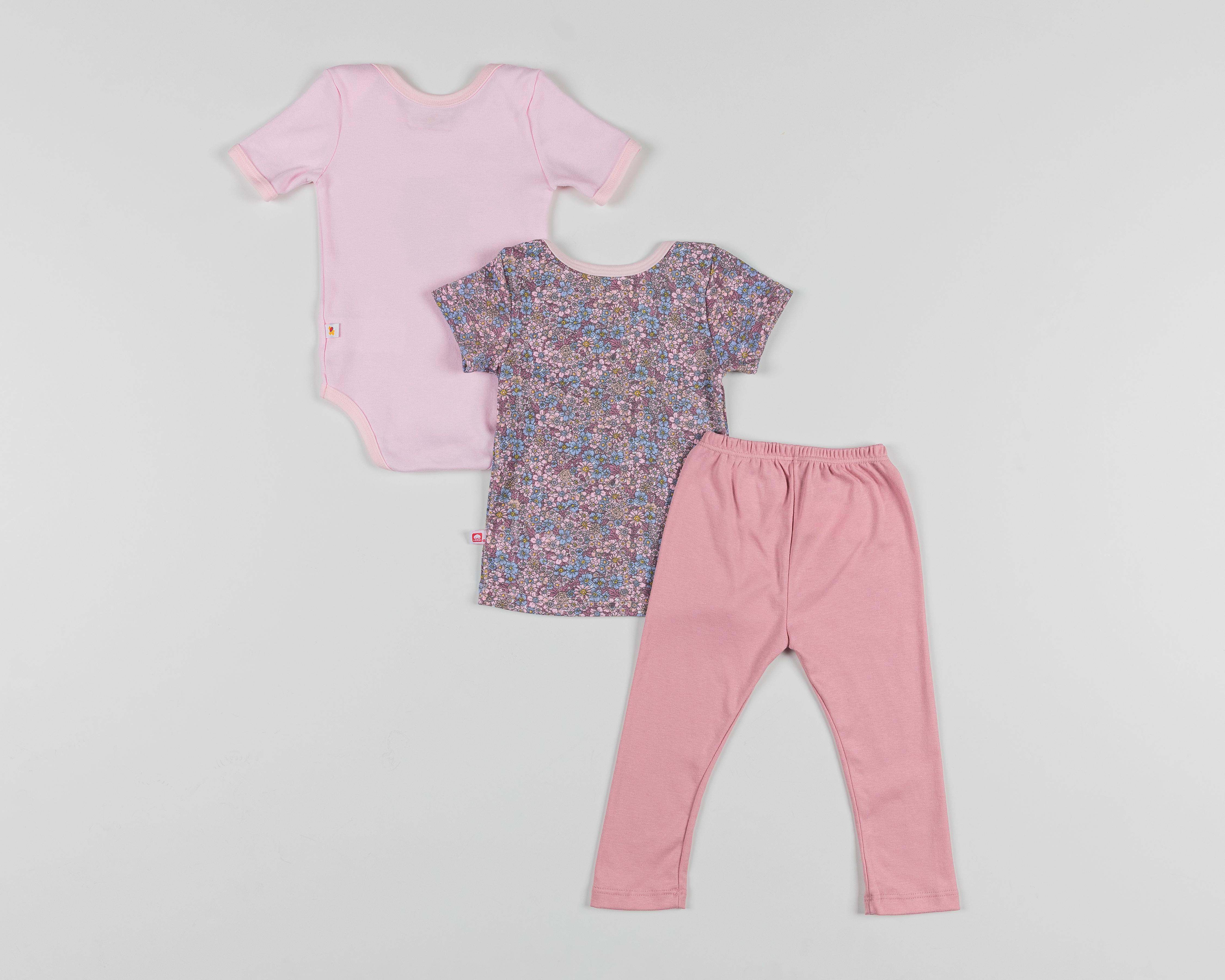Foto 2 | Conjunto para Bebé Niña Baby Circus con Zapatos 4 Piezas