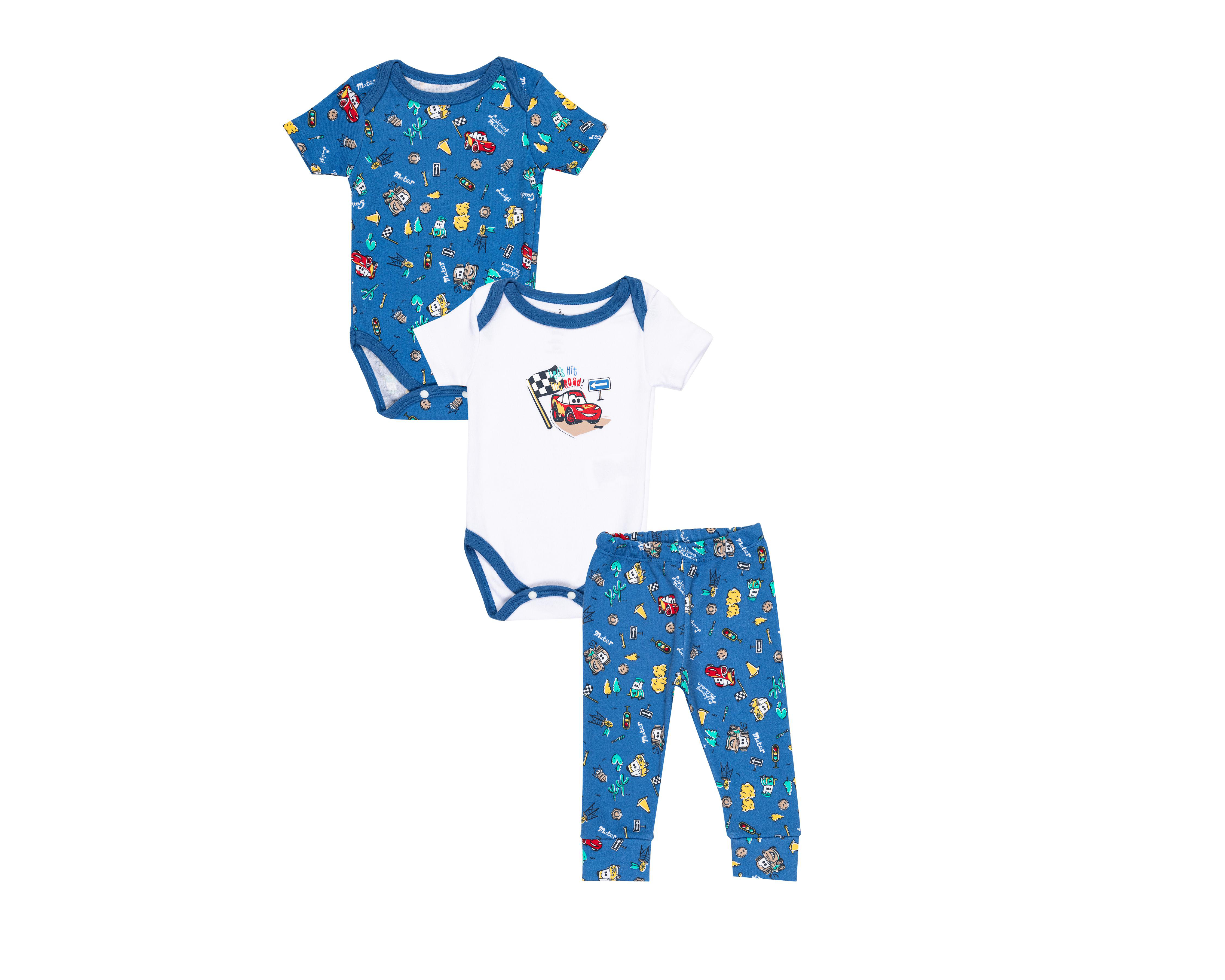 Foto 1 | Conjunto para Bebé Niño Disney 3 Piezas
