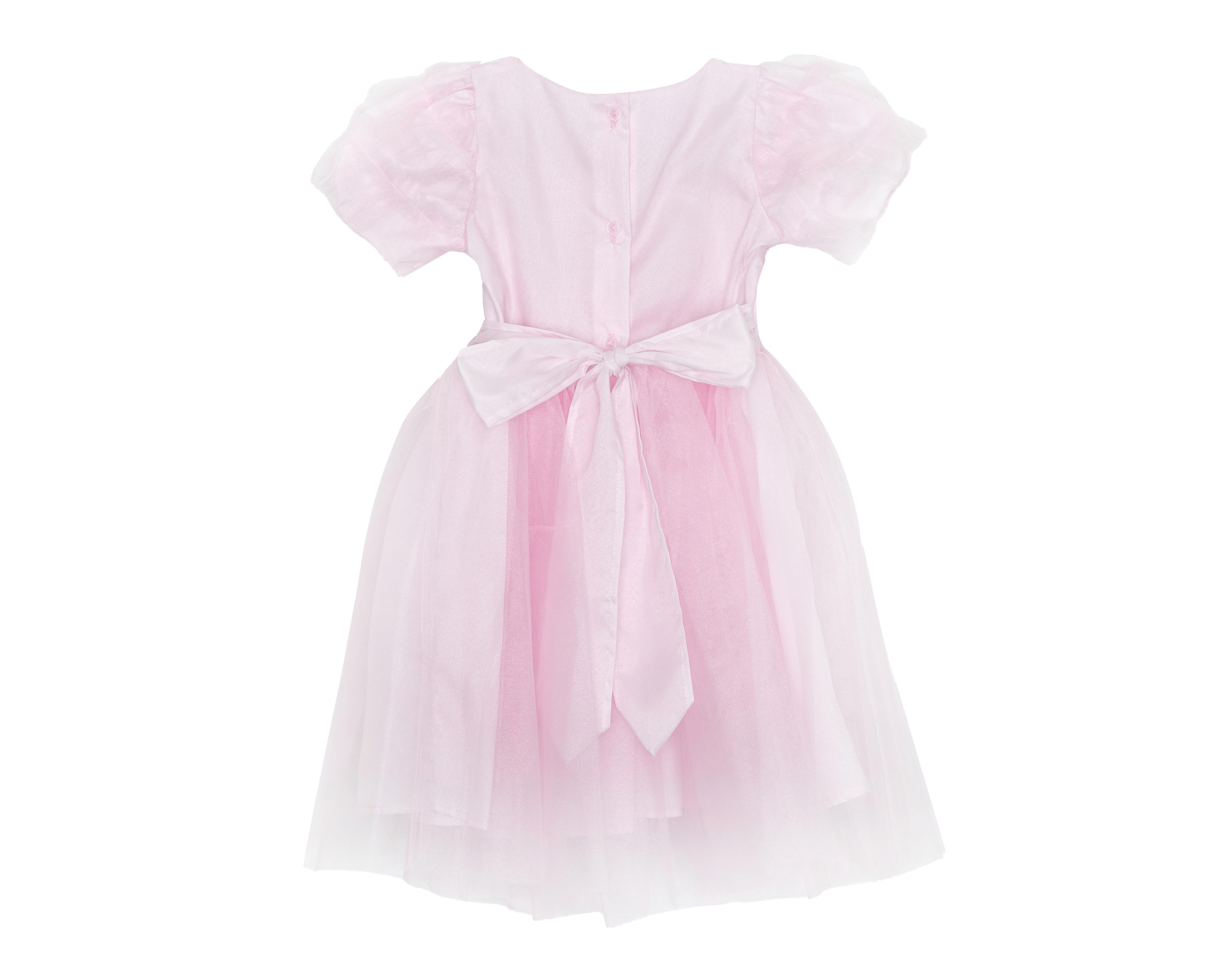 Foto 3 pulgar | Vestido para Bebé Niña Baby Colors Rosa
