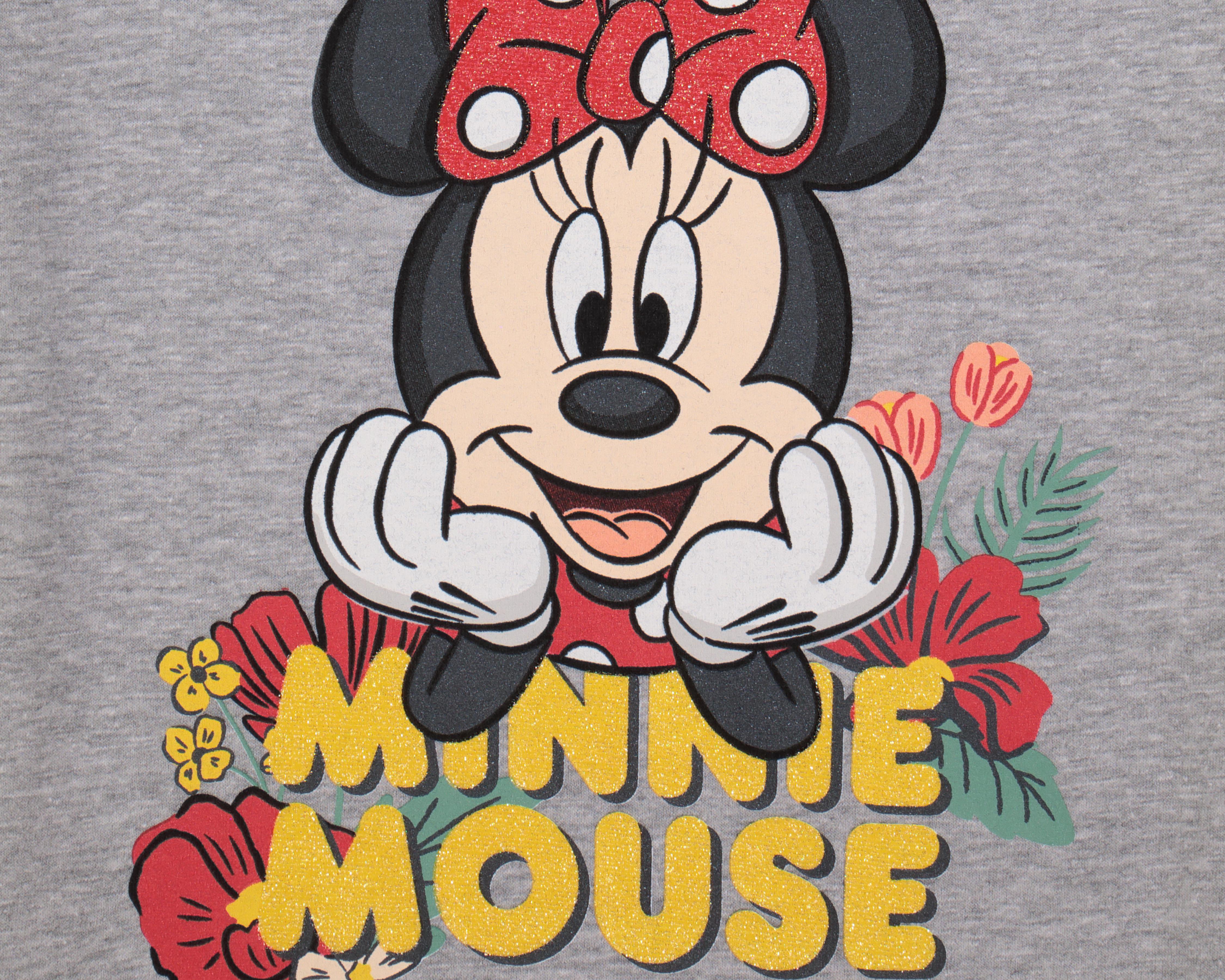 Foto 4 pulgar | Playera para Bebé Disney Minnie Mouse Manga Corta