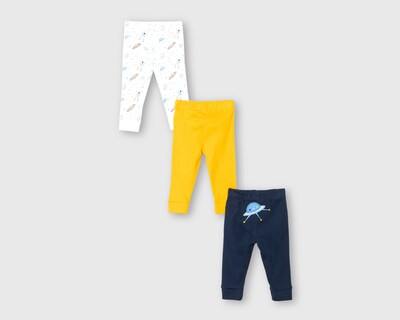 Foto 2 | Pantalón para Bebé Niño Baby Colors 3 Piezas