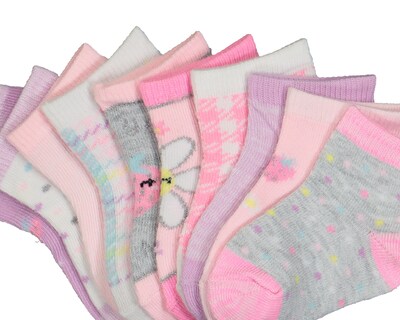 Foto 2 | Calcetines para Bebé Niña Pickle & Dot 10 Pares
