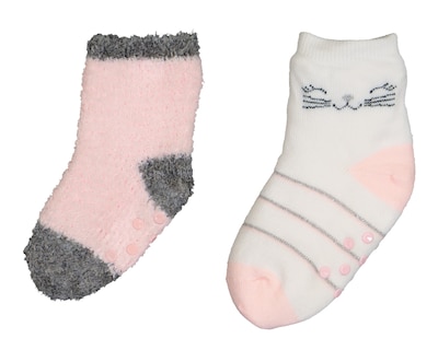 Foto 1 | Calcetines para Bebé Niña Elle Baby Antiderrapantes 2 Pares