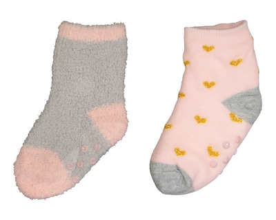 Foto 1 | Calcetines para Bebé Niña Elle Baby Antiderrapantes 2 Pares
