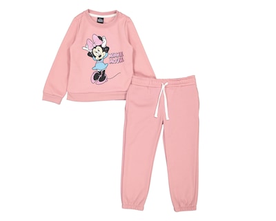 Foto 1 | Conjunto para Bebé Niña Disney Minnie Mouse Rosa 2 Piezas