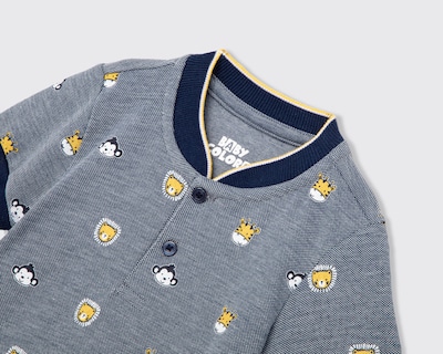 Foto 3 | Playera para Bebé Baby Colors Azul