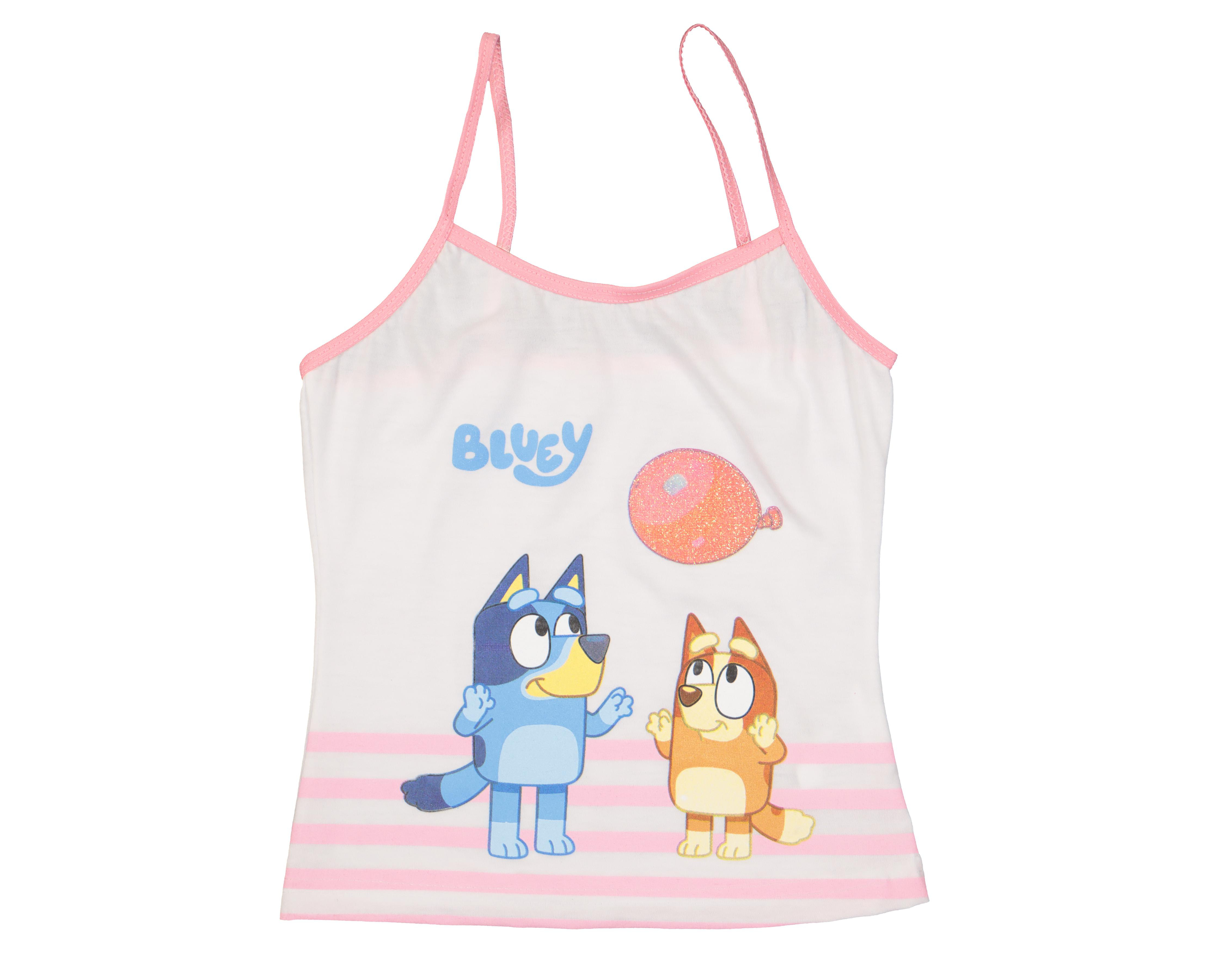 Foto 4 | Playeras Bluey para Niña 3 Piezas