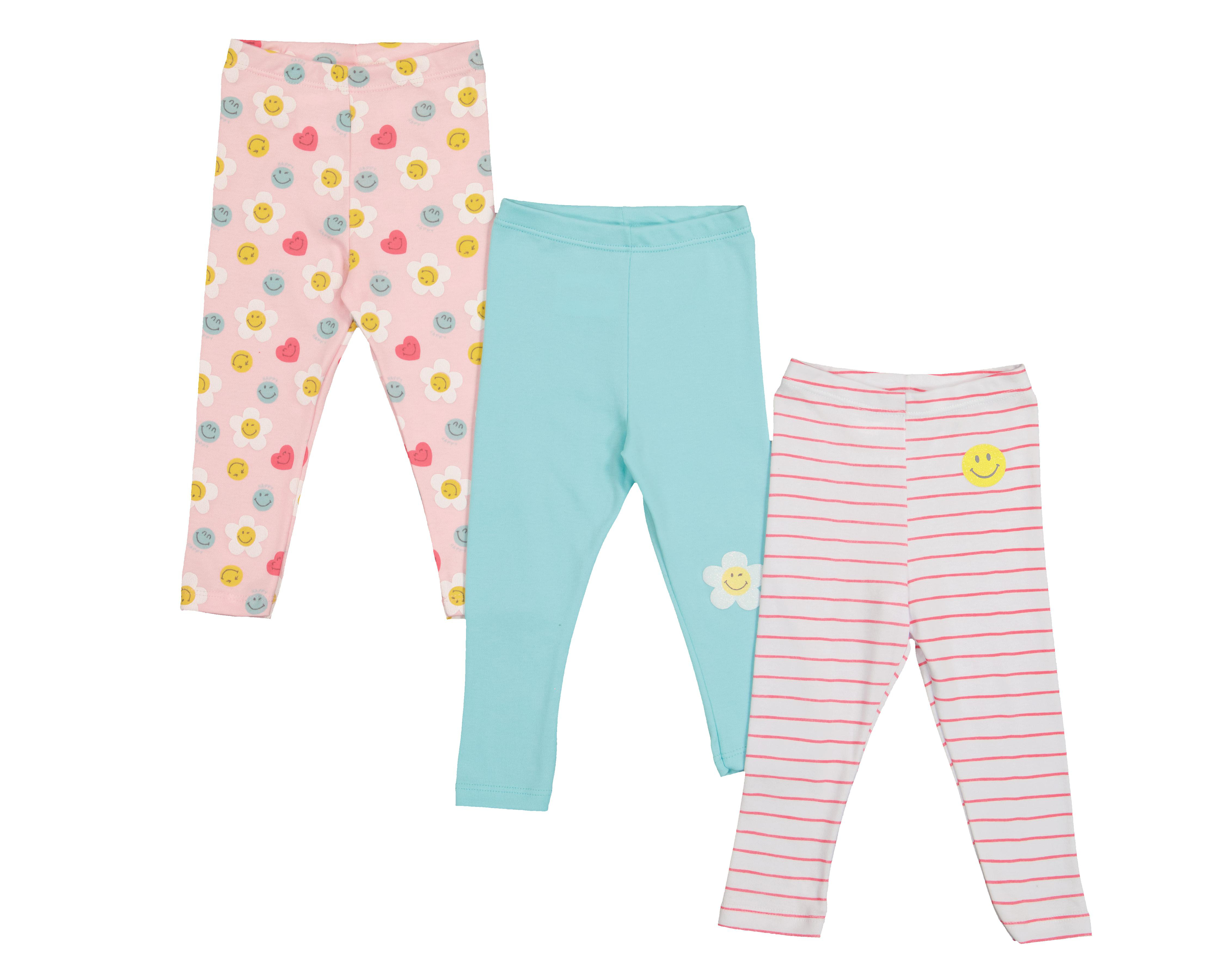 Pantalón para Bebé Niña Baby Colors 3 Piezas