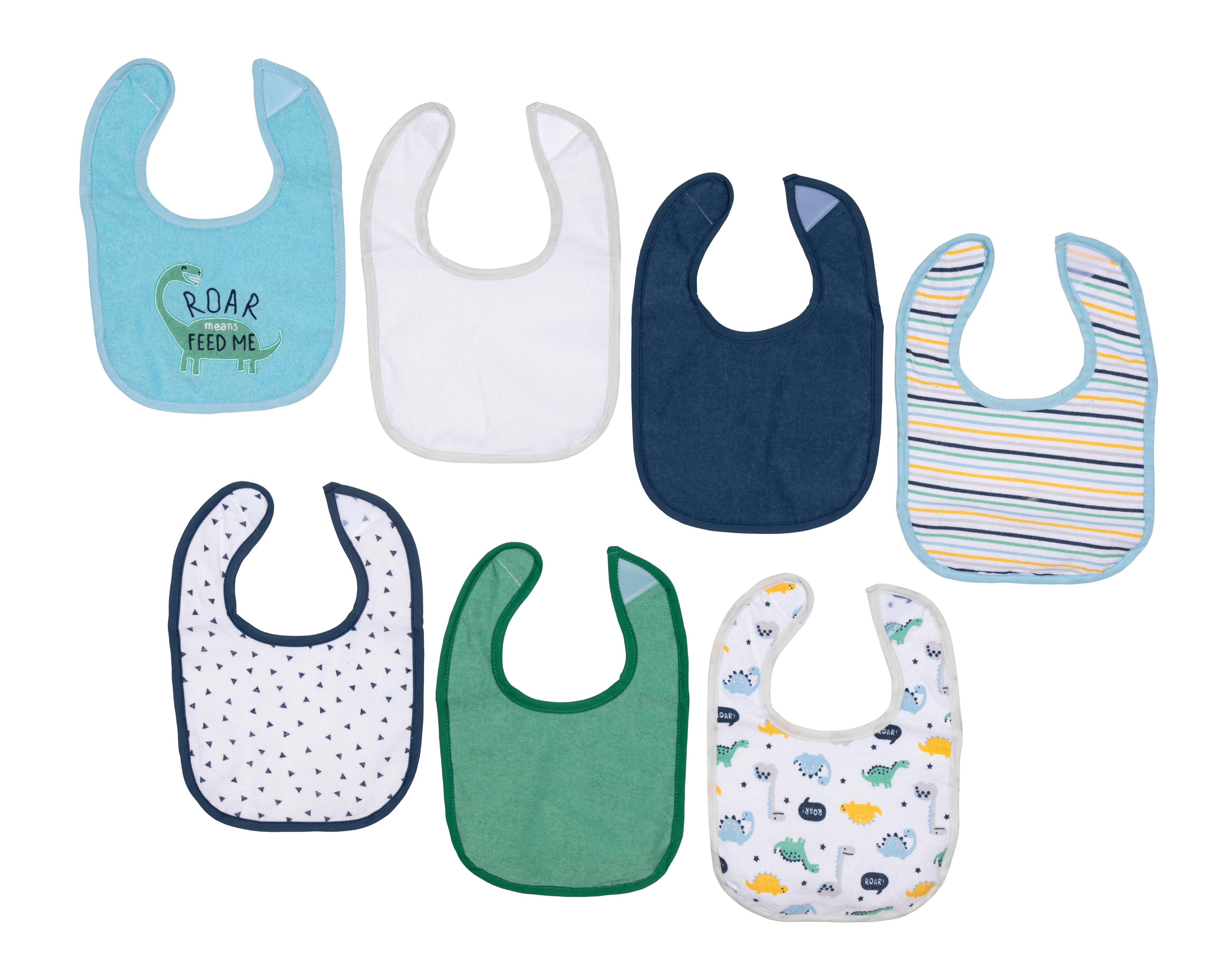 Foto 1 | Baberos para Bebé Baby Colors 7 Piezas