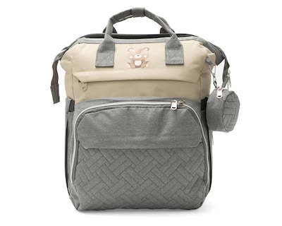 Foto 1 | Mochila Pañalera Gris Baby Colors
