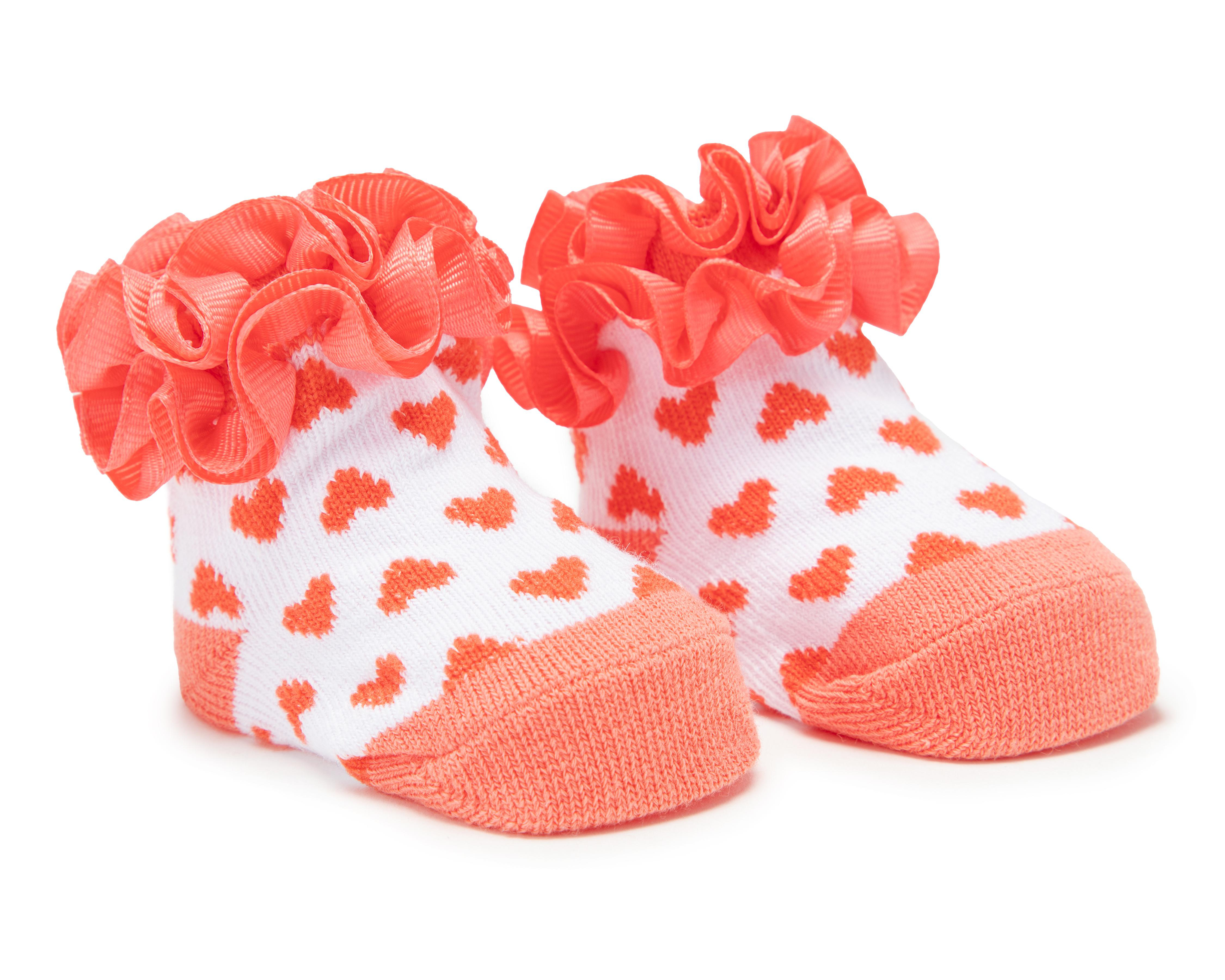 Foto 4 pulgar | Tiara y Calcetas para Bebé Niña Baby Colors 5 Piezas