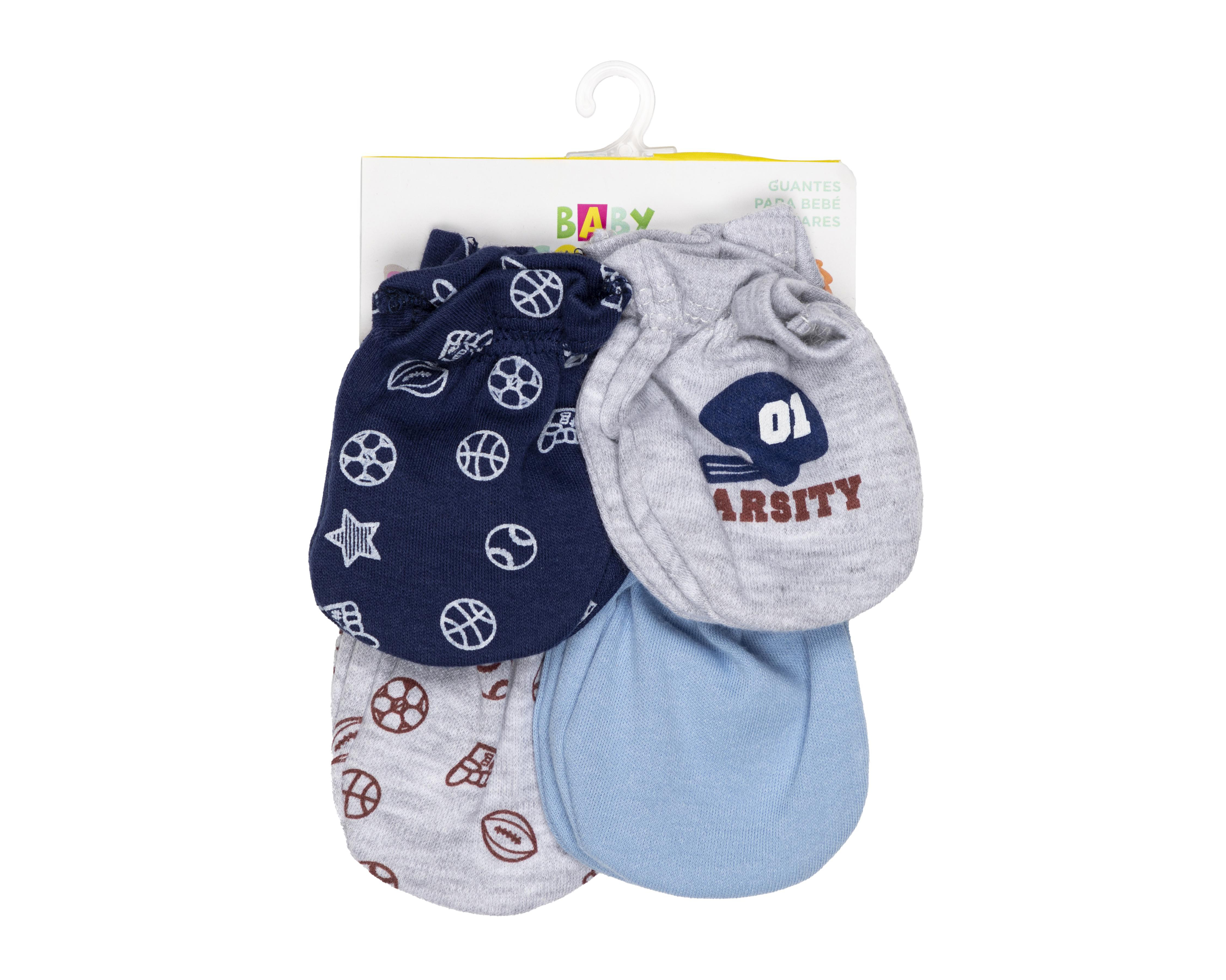Foto 5 pulgar | Guantes para Bebé Baby Colors 4 Pares