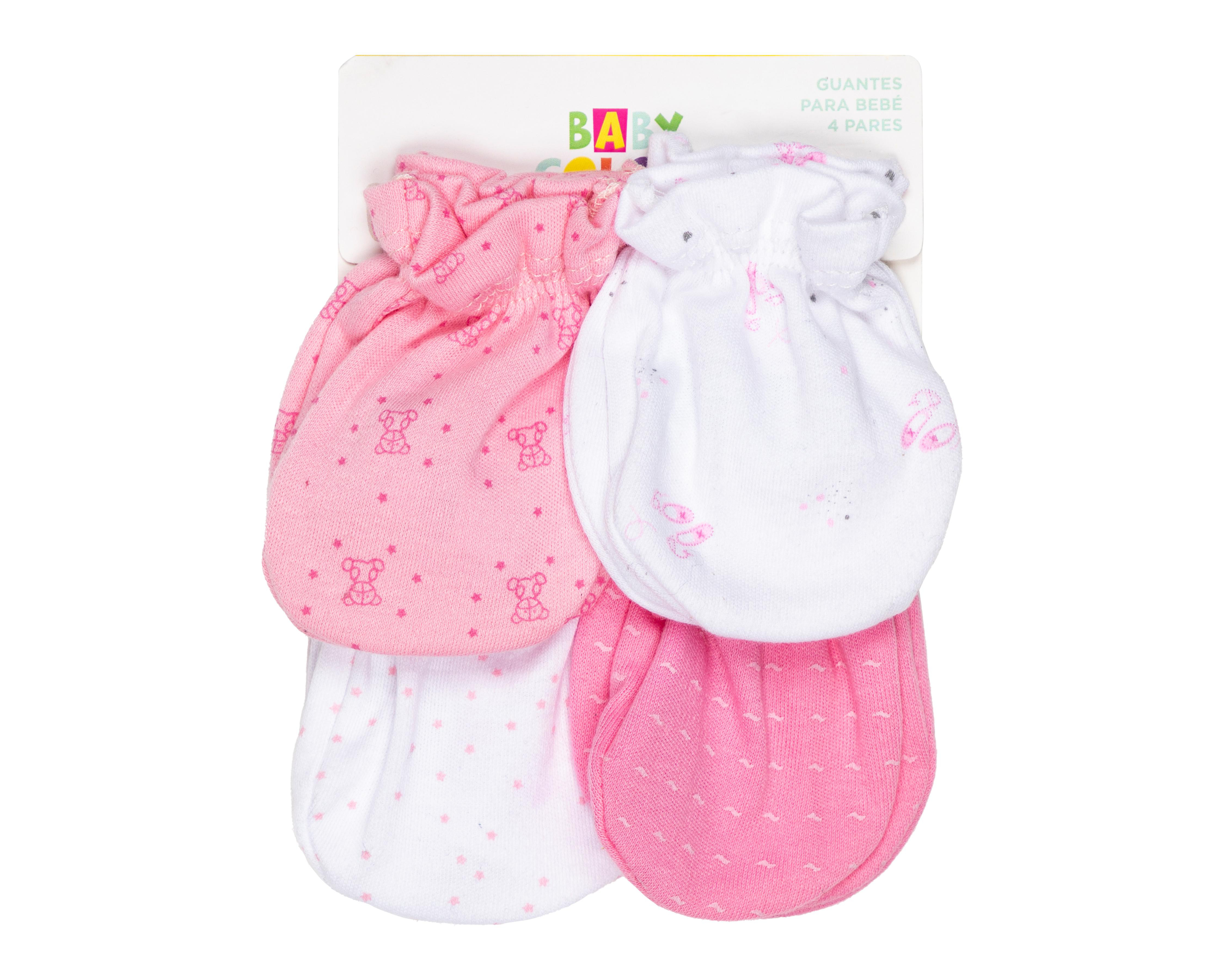Foto 5 pulgar | Guantes para Bebé Baby Colors 4 Pares