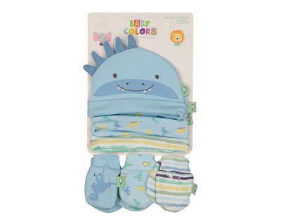 Foto 5 | Gorro y Guantes para Bebé Niño Baby Colors 6 Piezas