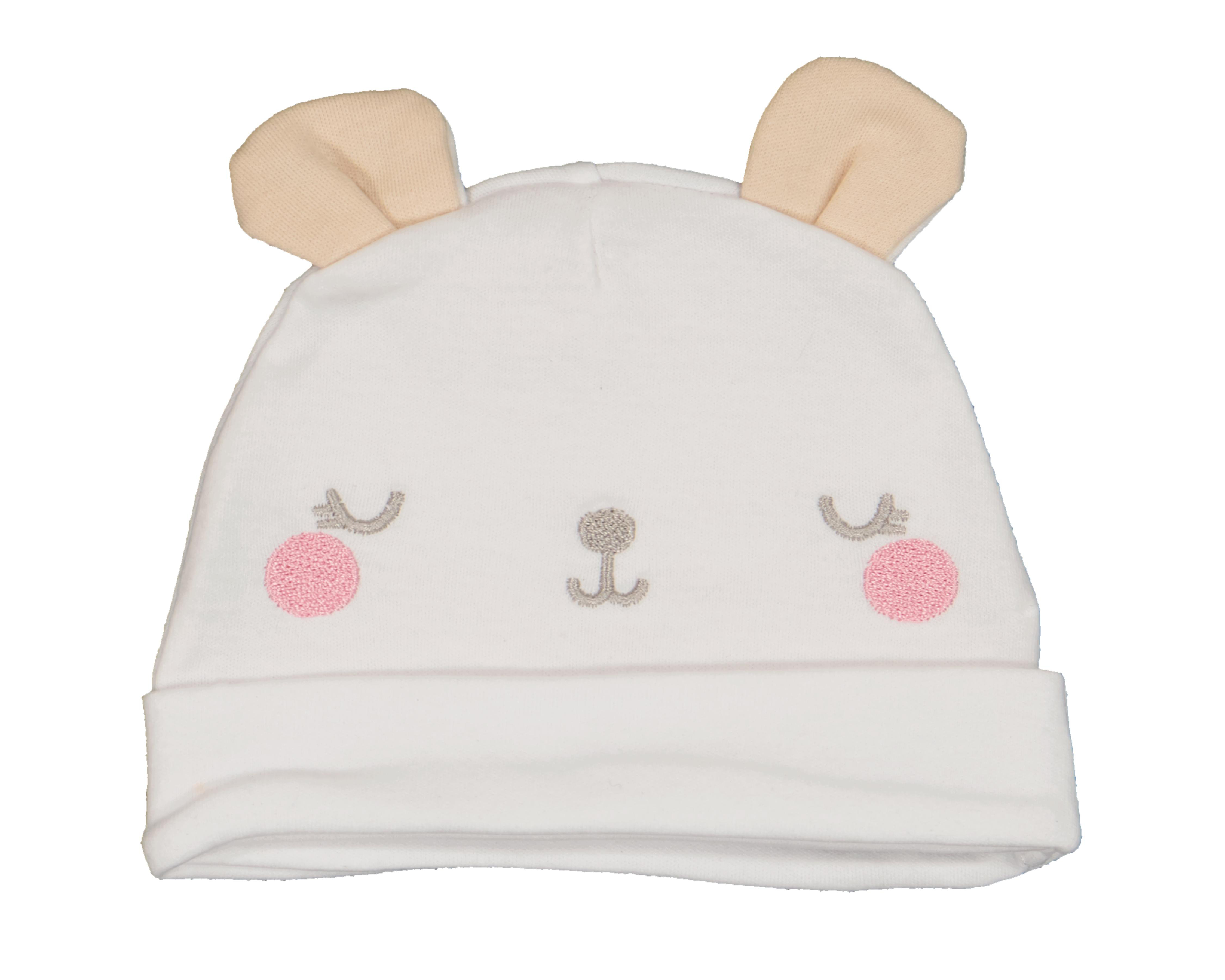 Foto 4 pulgar | Gorro y Guantes para Bebé Niña Baby Colors 6 Piezas