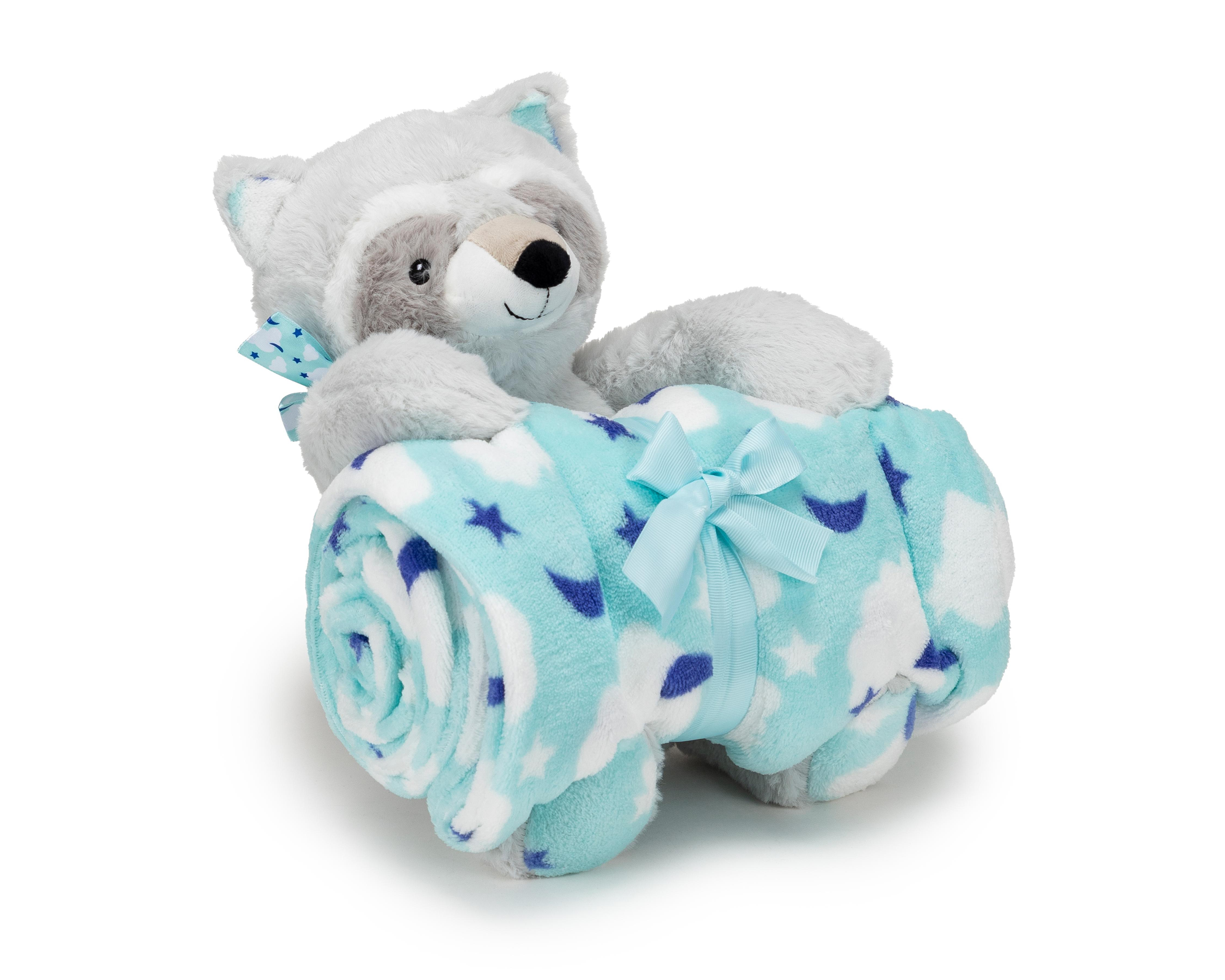 Cobertor y Peluche Baby Colors para Bebé 2 Piezas