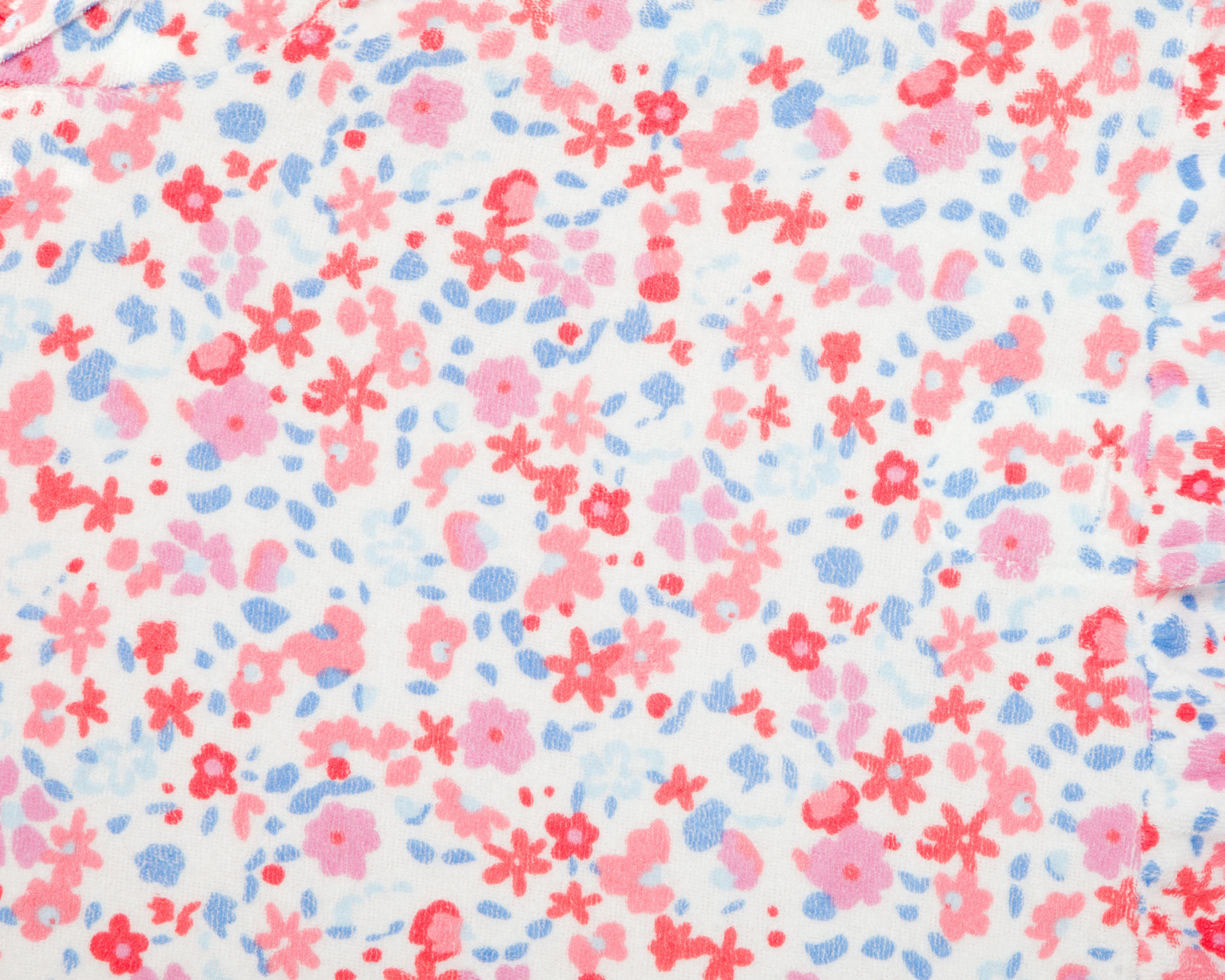 Foto 4 pulgar | Toalla con Capucha para Bebé Niña Baby Colors Floral