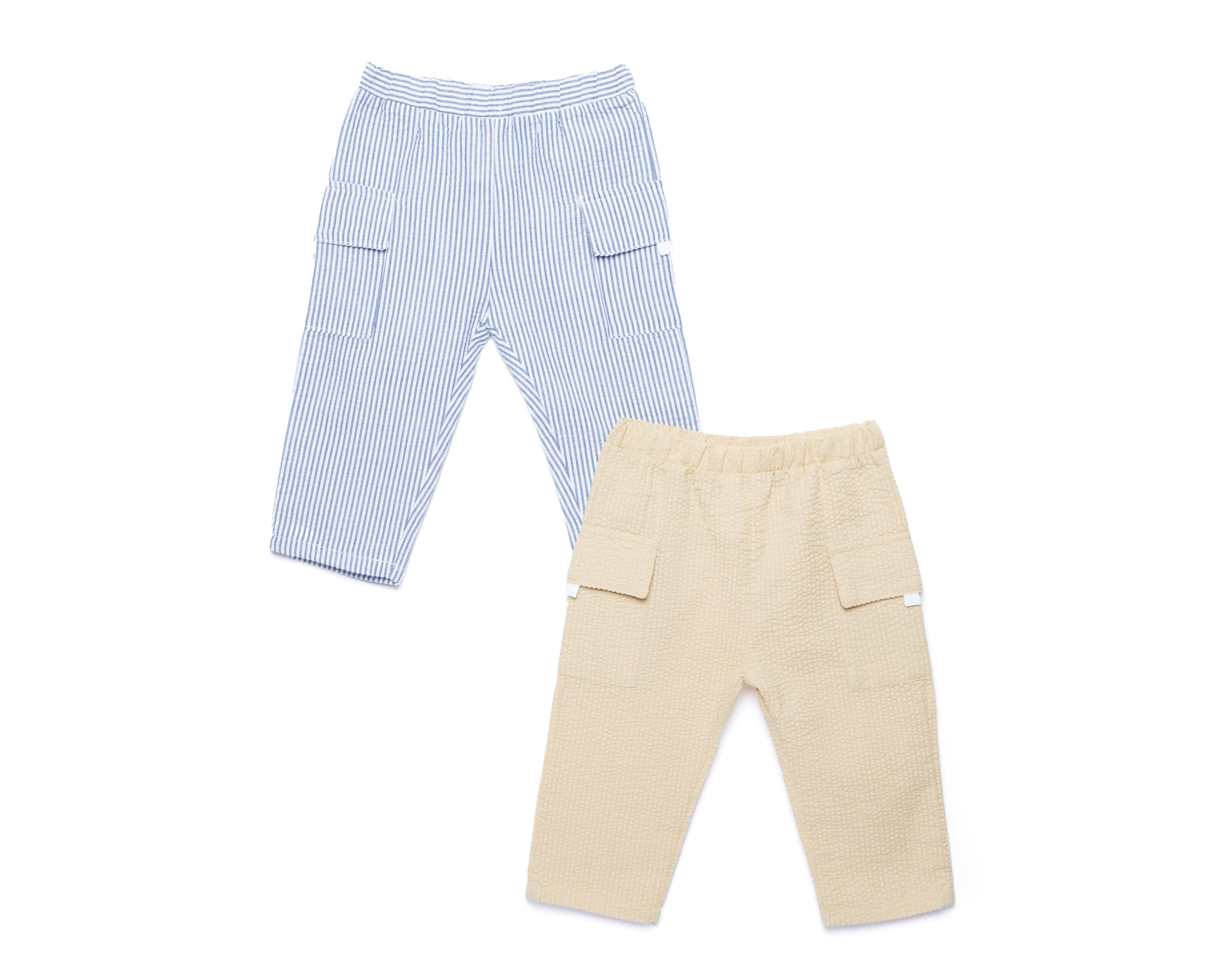 Foto 1 | Pantalón para Bebé Baby Colors 2 Piezas