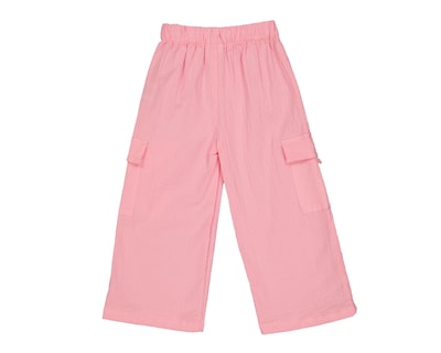 Foto 2 | Pantalón para Bebé Niña Baby Colors de Algodón con Bolsas Cargo