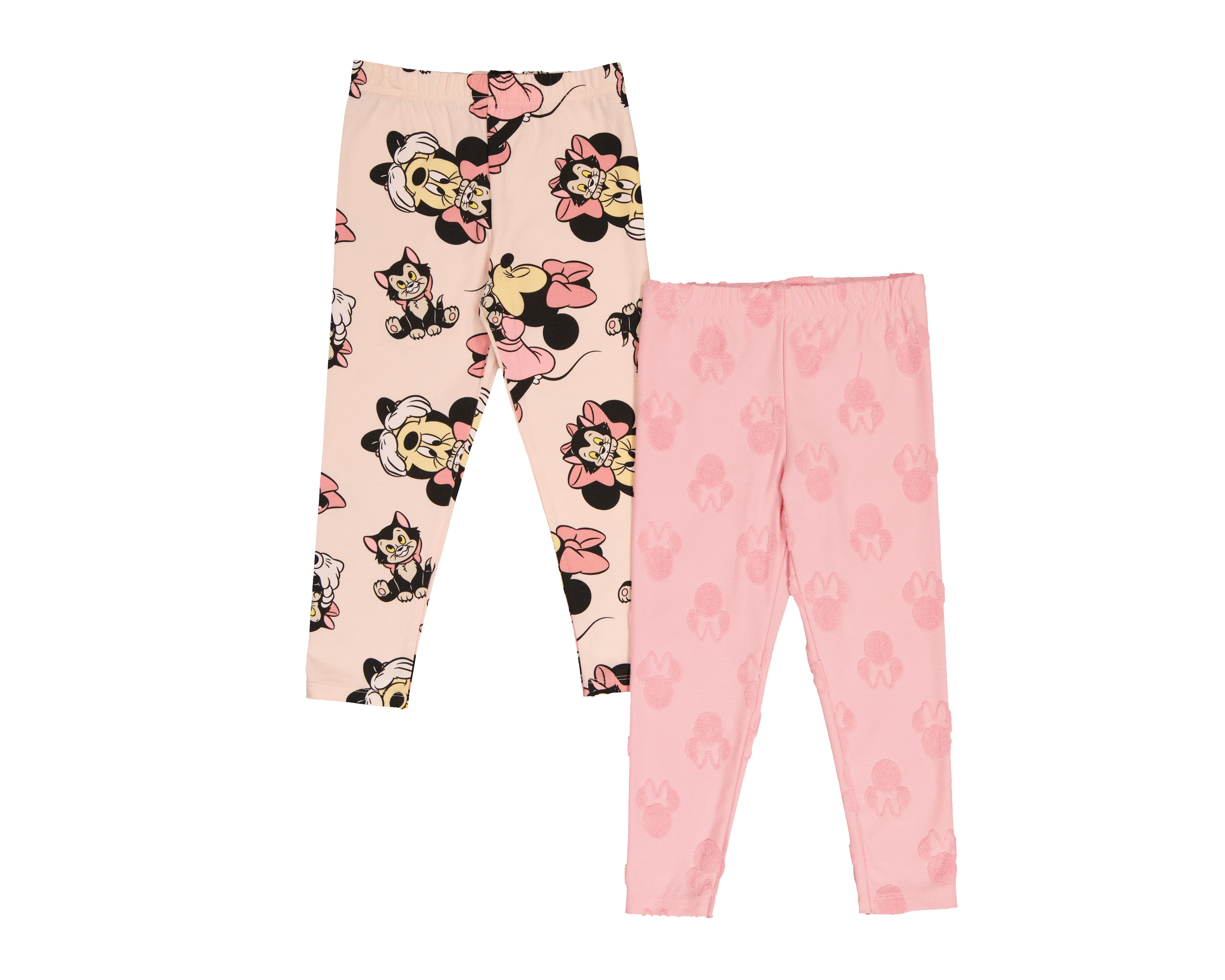 Foto 2 pulgar | Pantalón para Bebé Niña Disney Estampado 2 Piezas