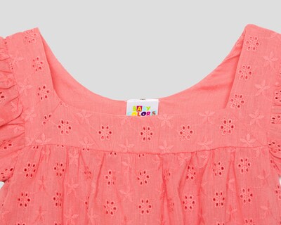 Foto 3 | Blusa para Bebé Niña Baby Colors de Algodón Rosa