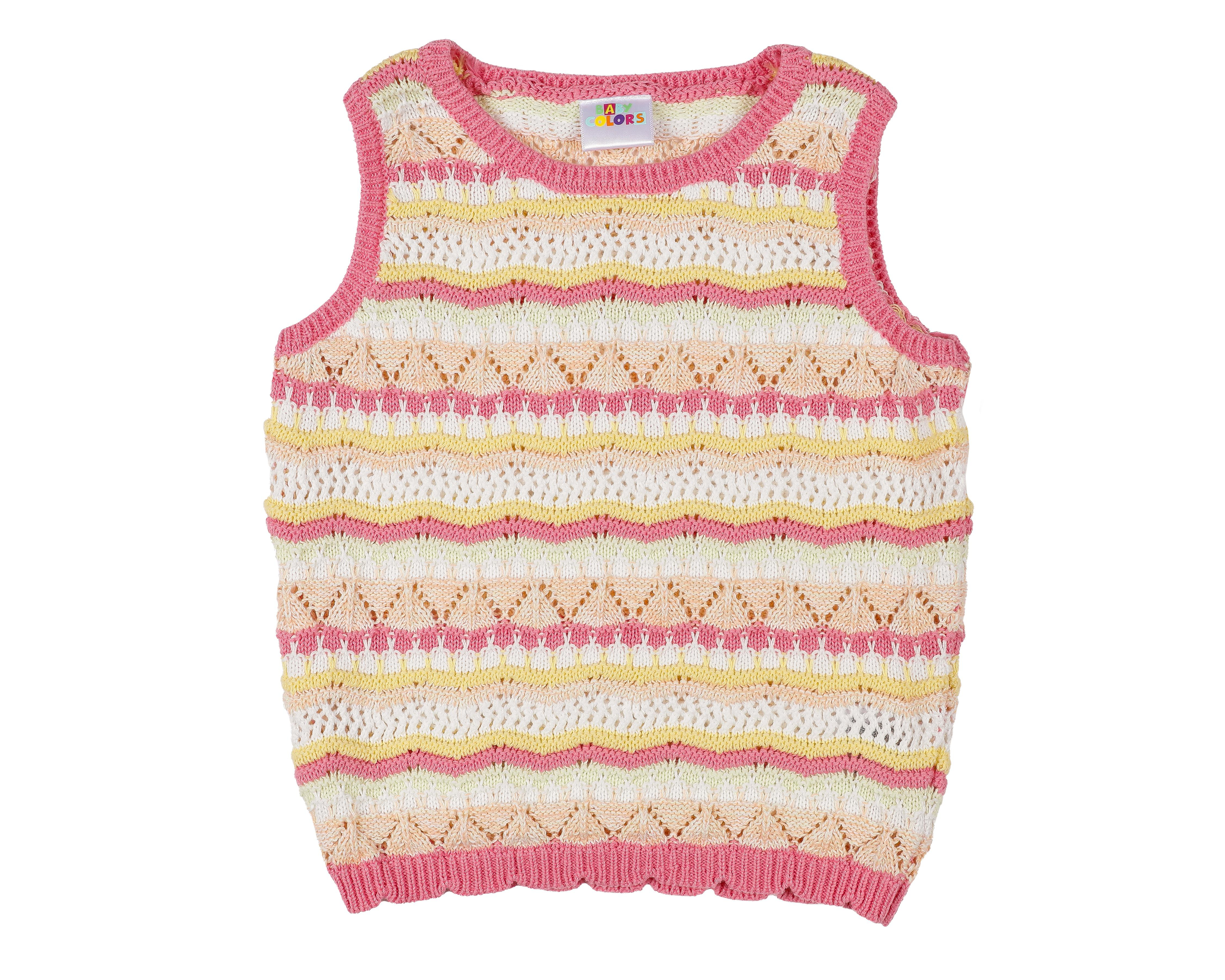 Blusa para Bebé Baby Colors de Algodón Multicolor