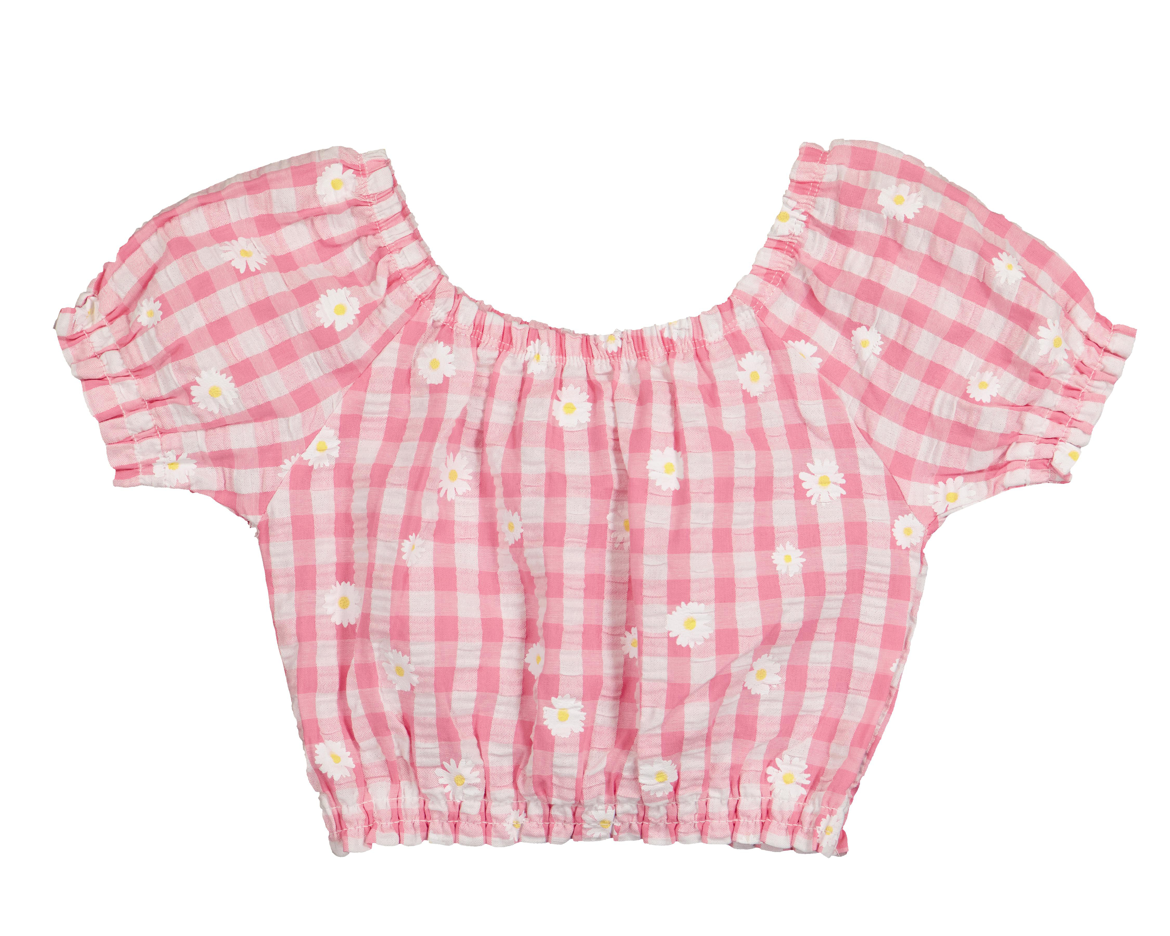 Foto 2 pulgar | Blusa para Bebé Niña Baby Colors de Algodón a Cuadros