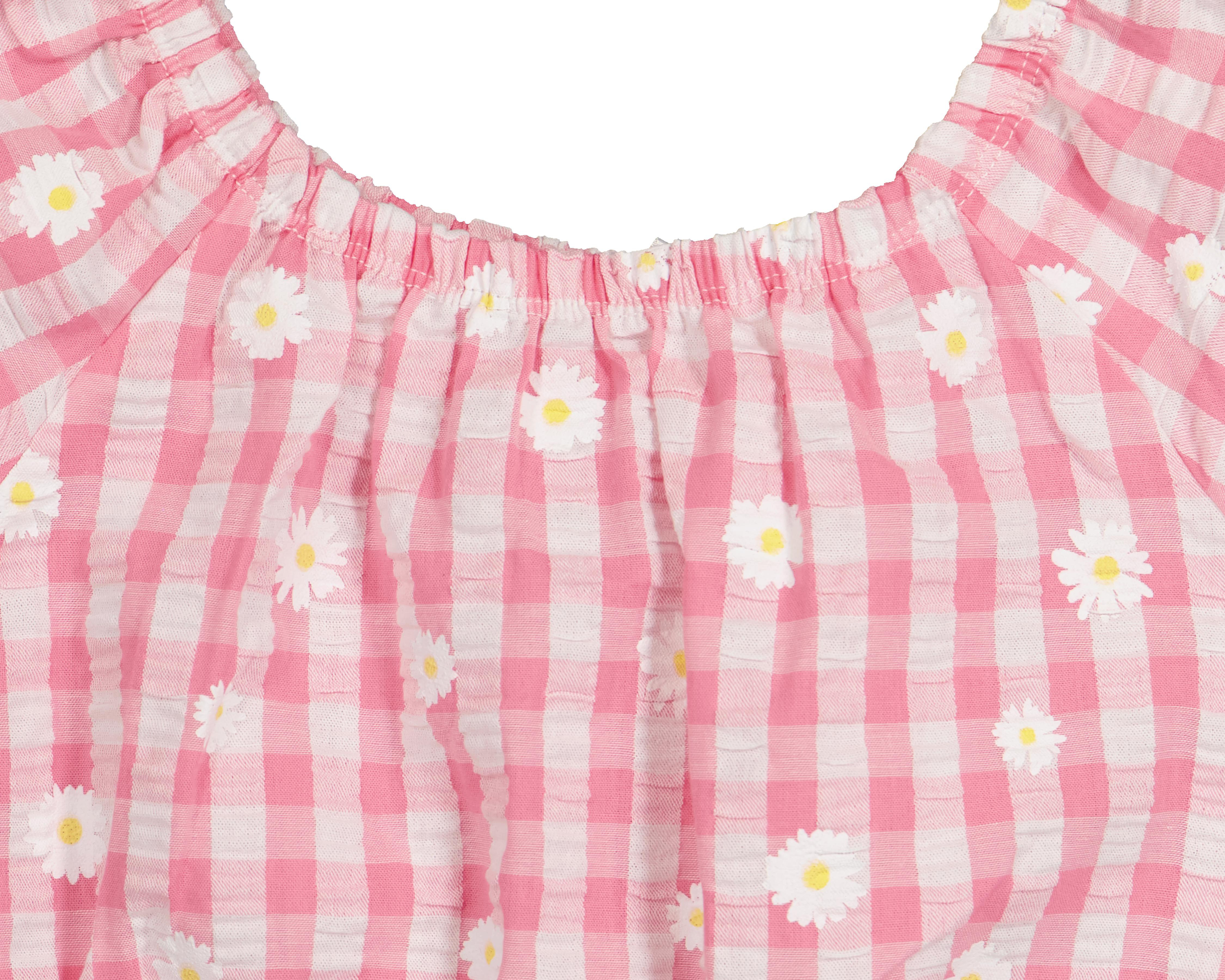Foto 4 pulgar | Blusa para Bebé Niña Baby Colors de Algodón a Cuadros