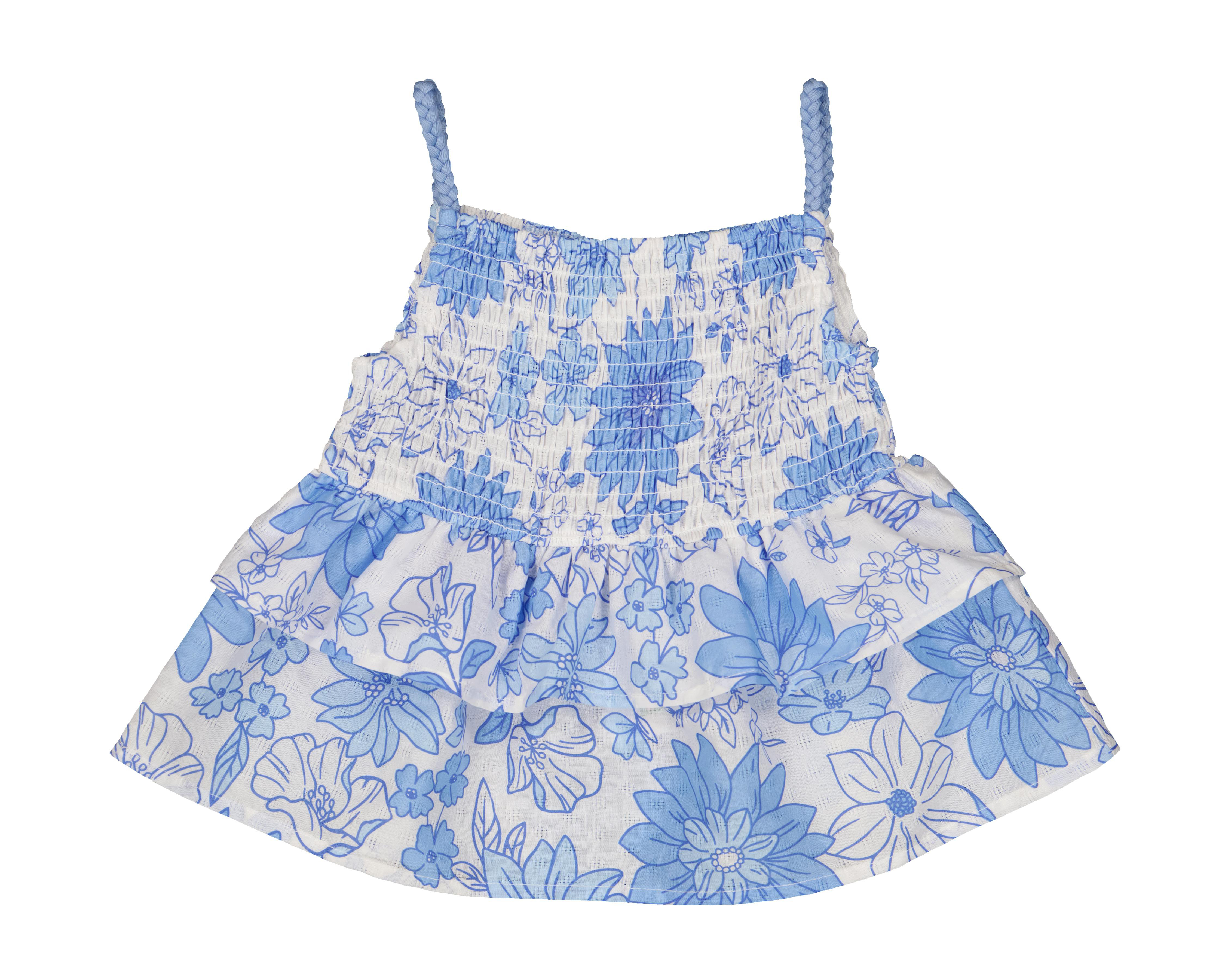 Foto 1 | Blusa para Bebé Niña Baby Colors de Algodón Floral