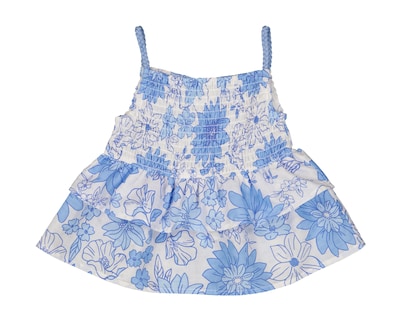 Foto 1 | Blusa para Bebé Niña Baby Colors de Algodón Floral