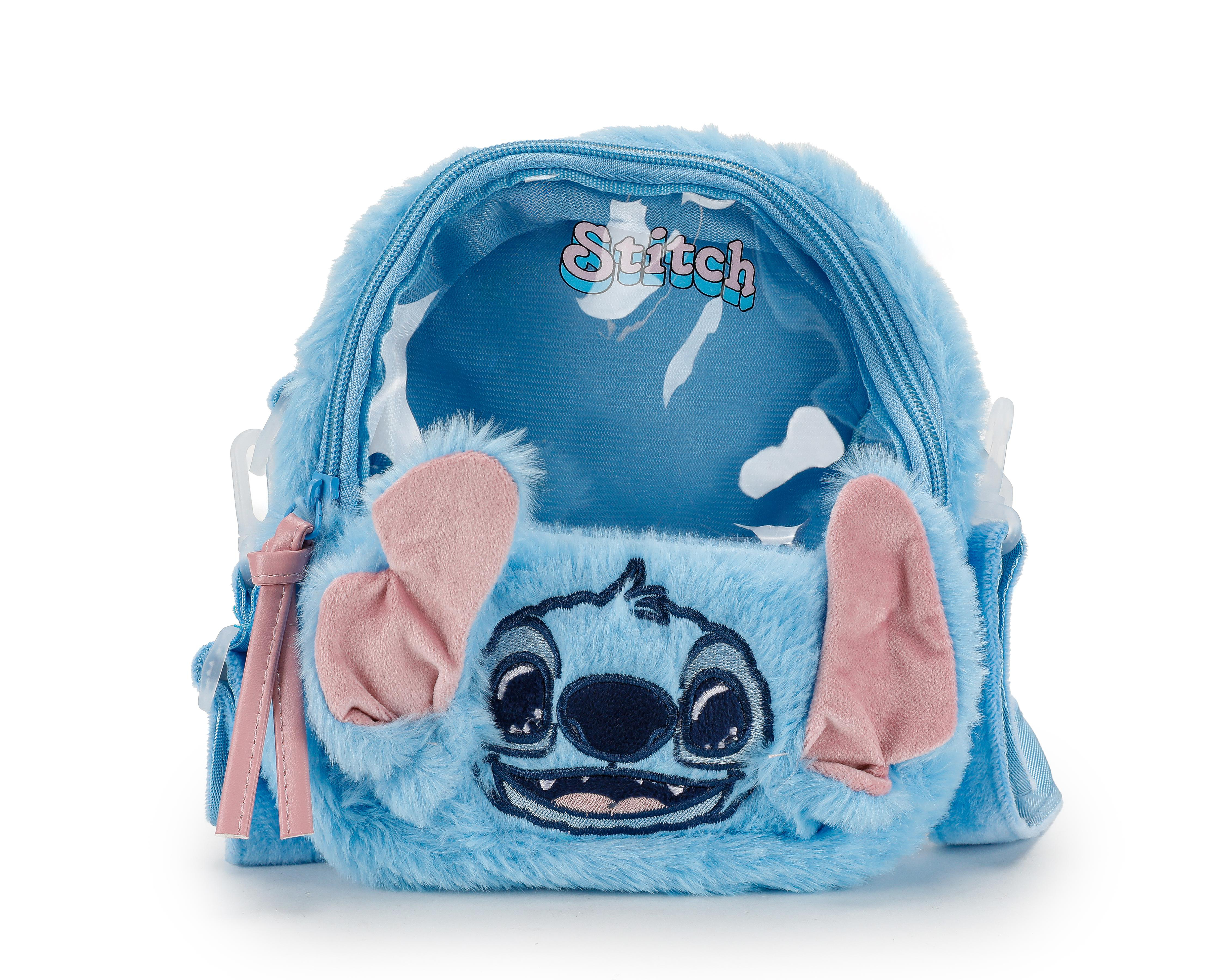 Foto 2 pulgar | Mochila Disney Stitch Azul