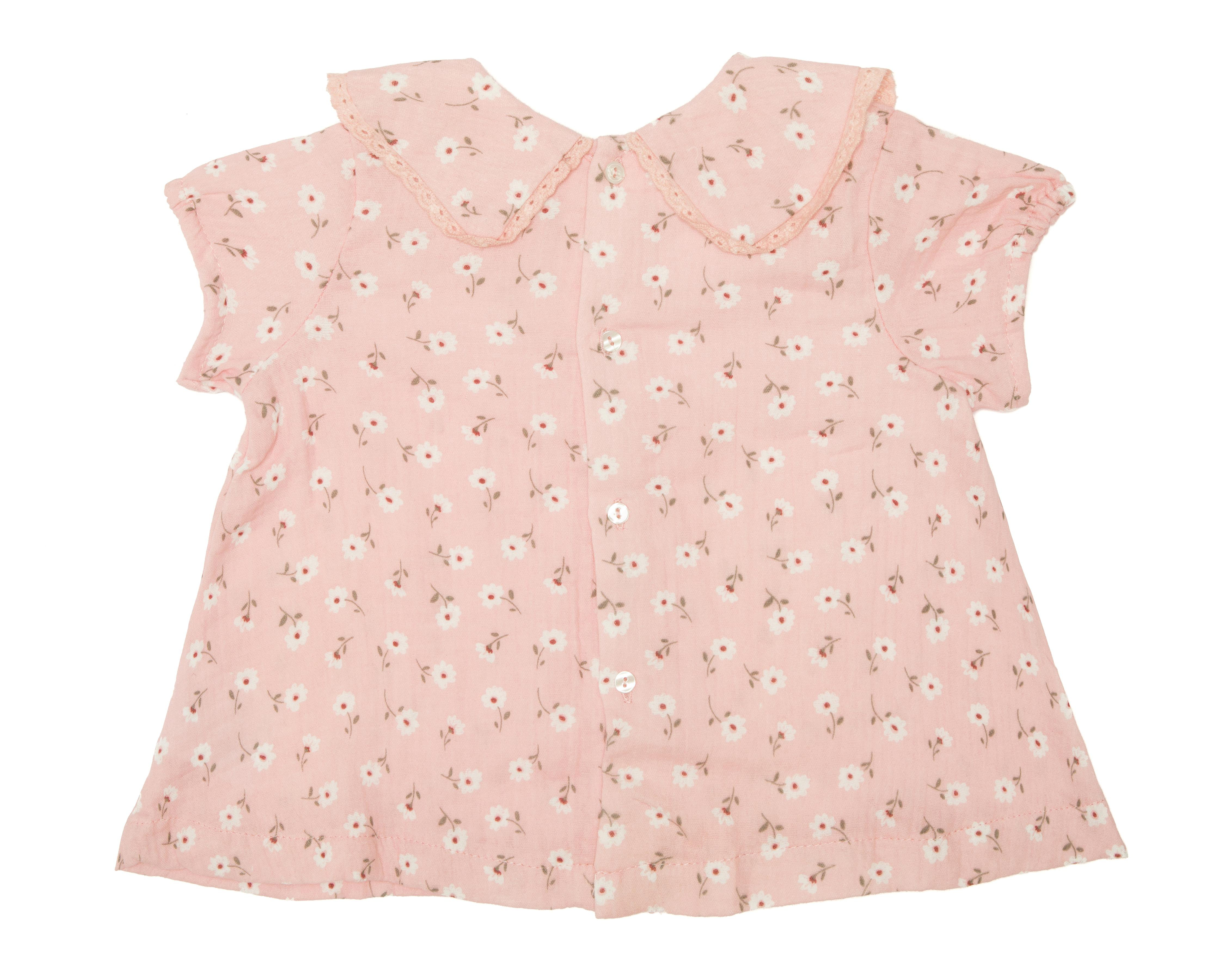 Foto 3 pulgar | Blusa para Bebé Niña Baby Colors Estampado Floral