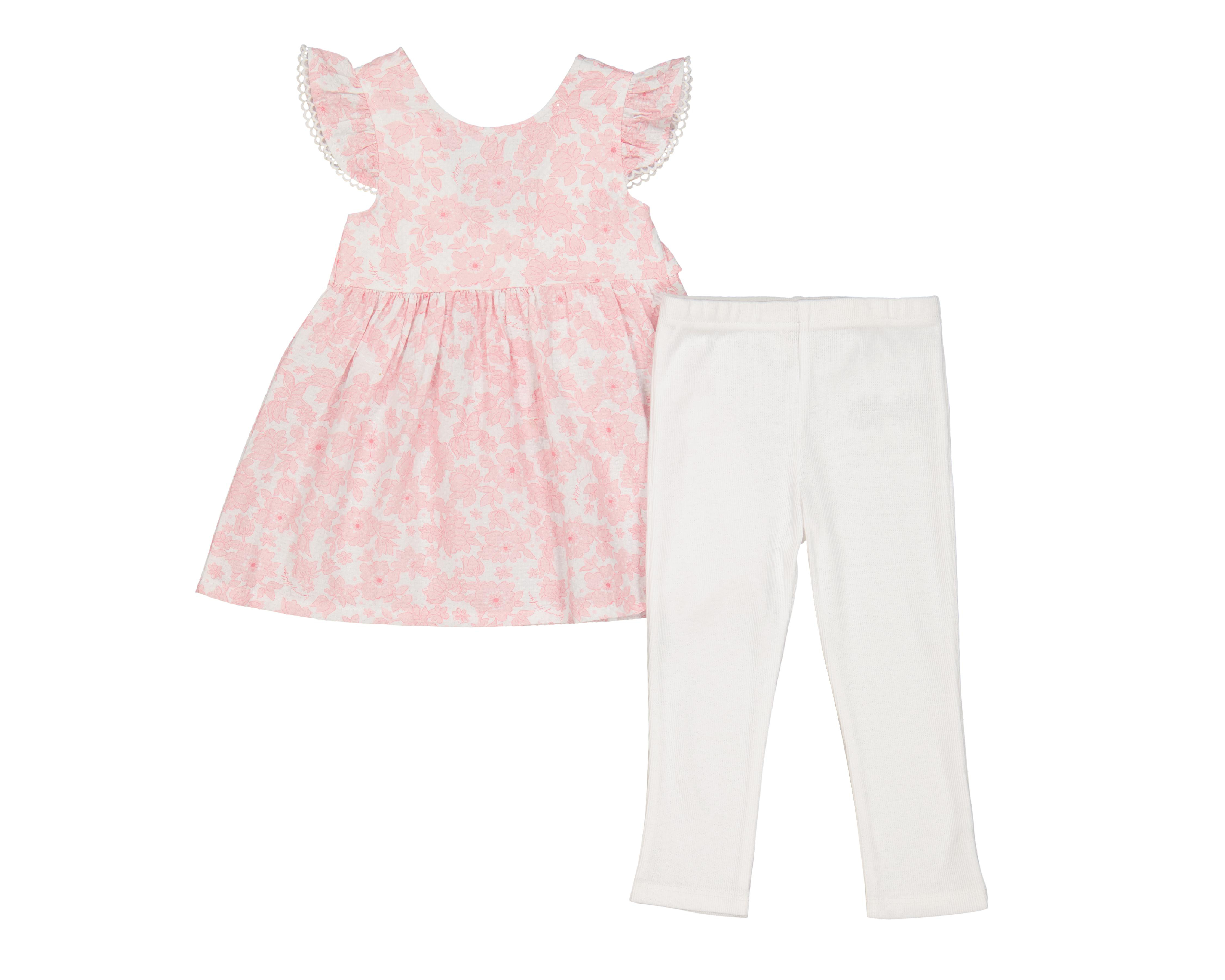 Leggings y Blusa de Algodón para Bebé Niña Baby Colors