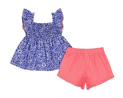 Foto 2 | Short y Blusa de Algodón para Bebé Niña Baby Colors