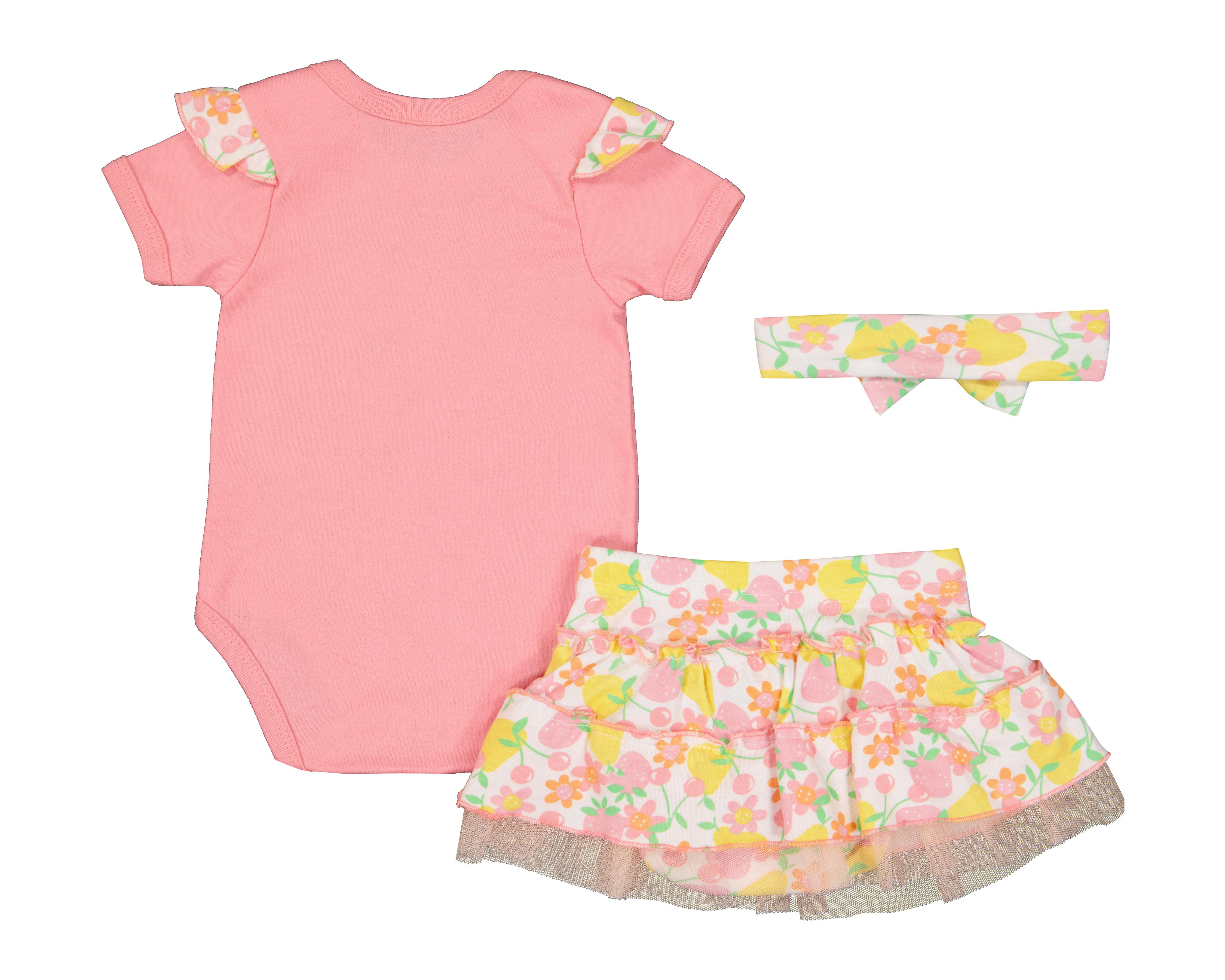 Foto 2 | Conjunto para Bebé Niña Baby Colors 3 Piezas