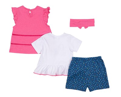 Foto 2 | Conjunto para Bebé Niña Baby Colors con Diadema 4 Piezas