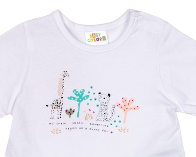 Foto 4 | Conjunto para Bebé Niña Baby Colors con Diadema 4 Piezas