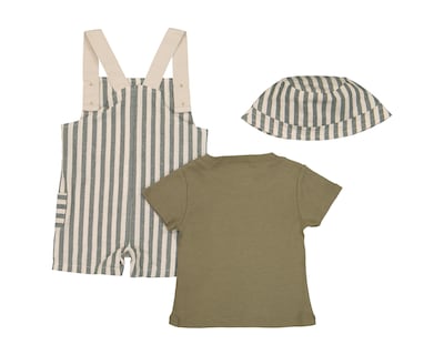 Foto 2 | Conjunto para Bebé Niño Baby Colors de Algodón 3 Piezas