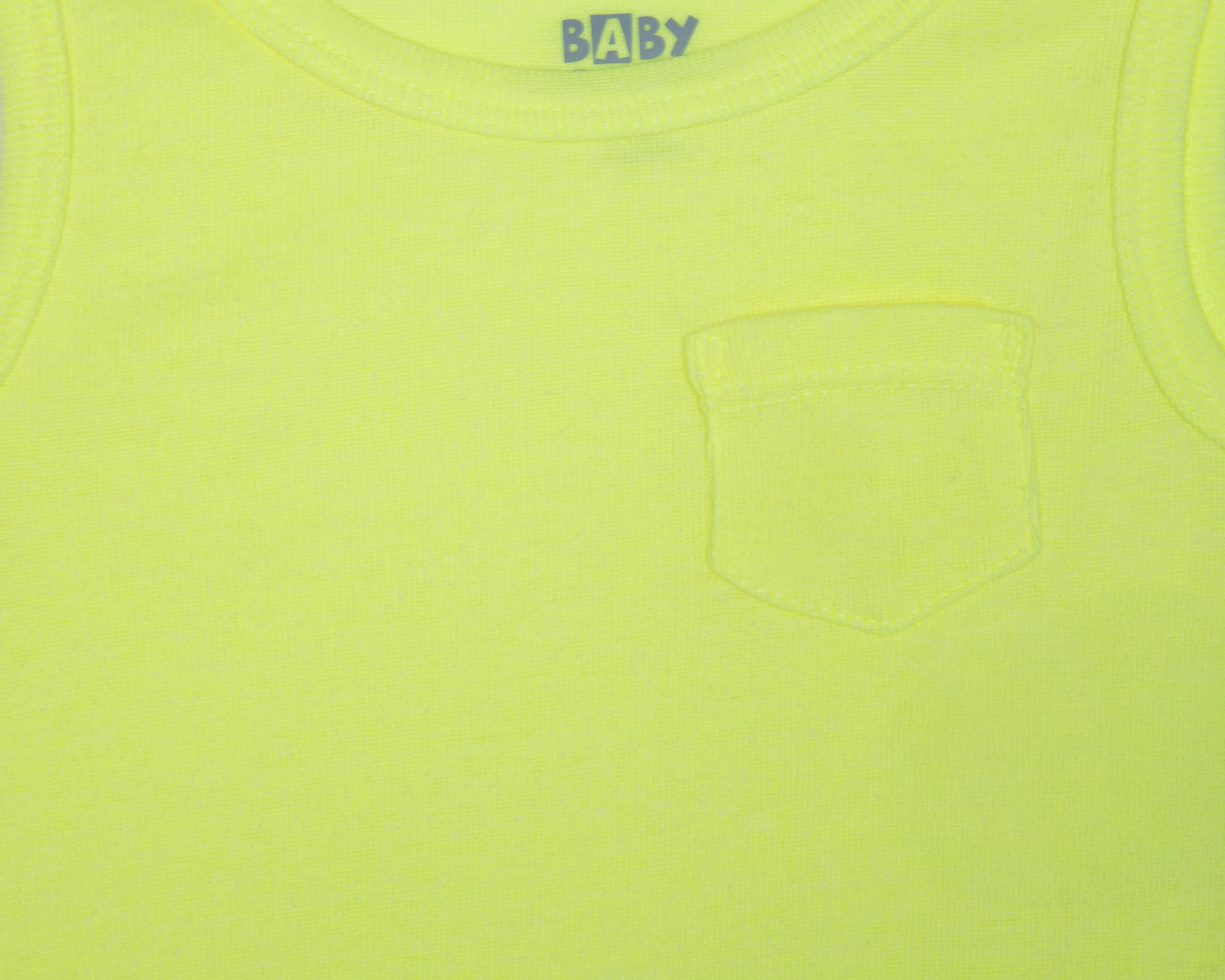 Foto 5 pulgar | Conjunto para Bebé Niño Baby Colors de Algodón 3 Piezas