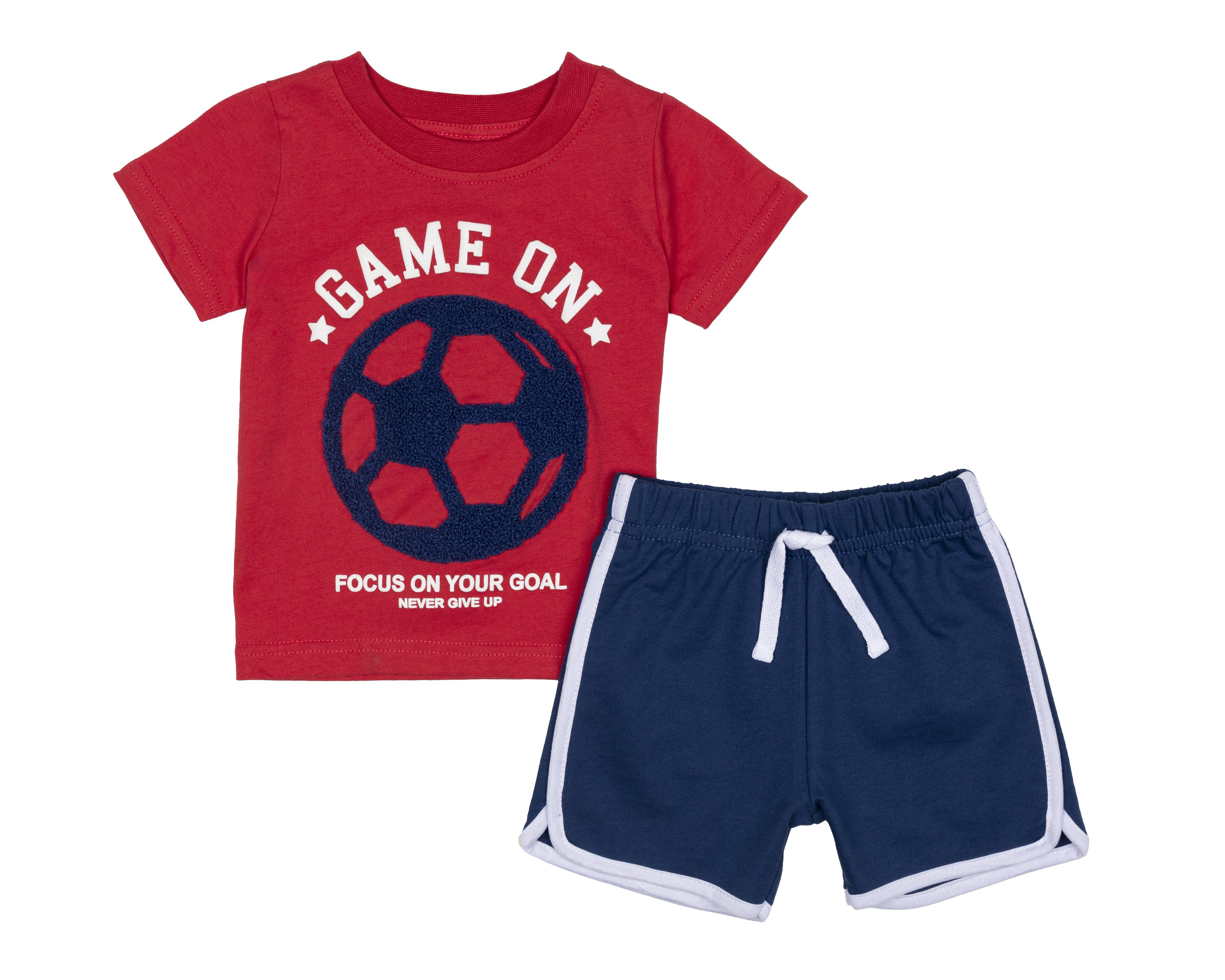 Conjunto para Bebé Niño Baby Colors de Algodón 2 Piezas $160