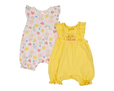 Foto 1 | Jumper para Bebé Niña Baby Colors Estampado 2 Piezas