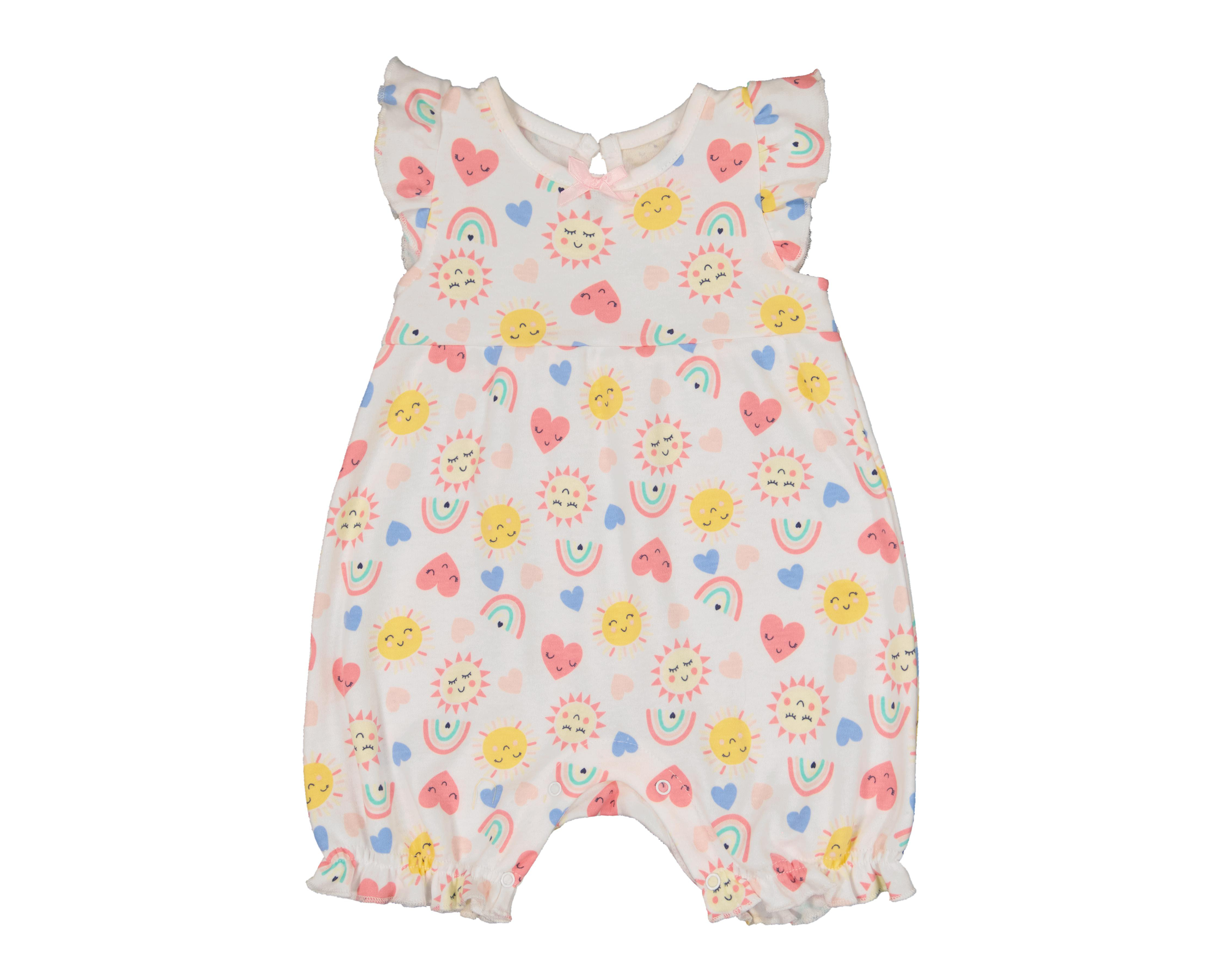 Foto 4 pulgar | Jumper para Bebé Niña Baby Colors Estampado 2 Piezas