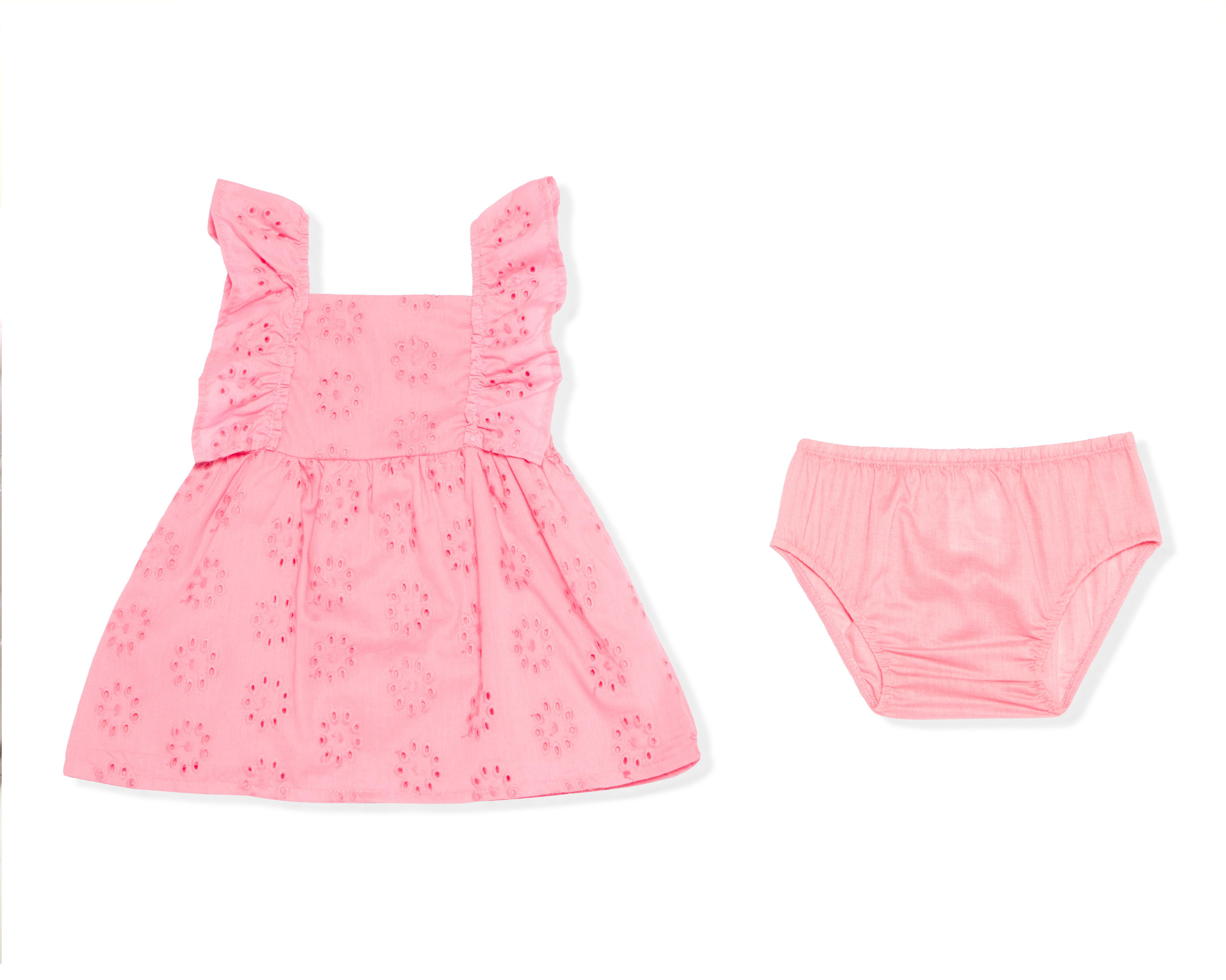 Foto 1 | Vestido para Bebé Niña Baby Colors Rosa