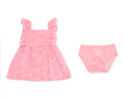 Foto 1 | Vestido para Bebé Niña Baby Colors Rosa