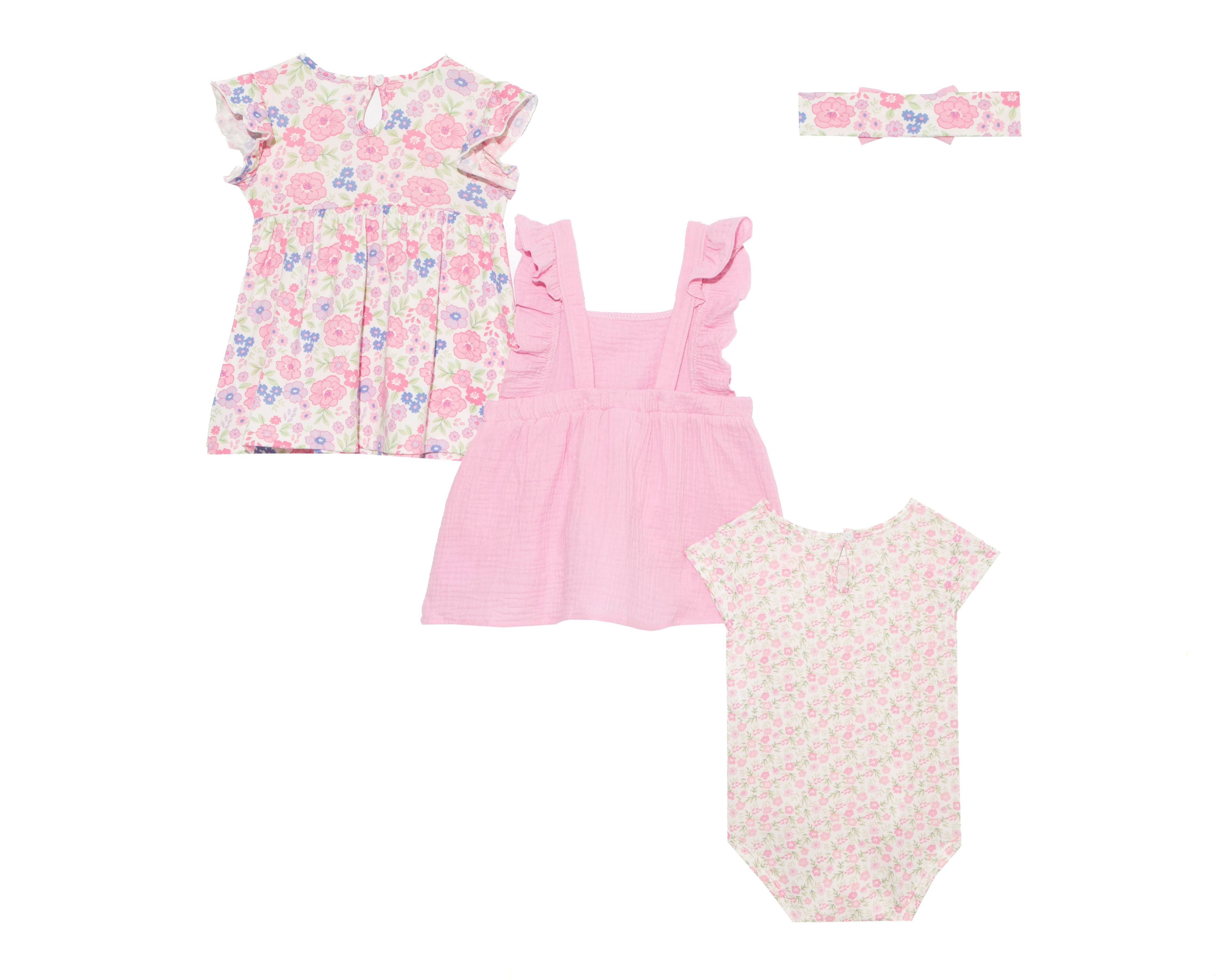 Foto 2 | Conjunto Baby Colors para Niña 4 Piezas